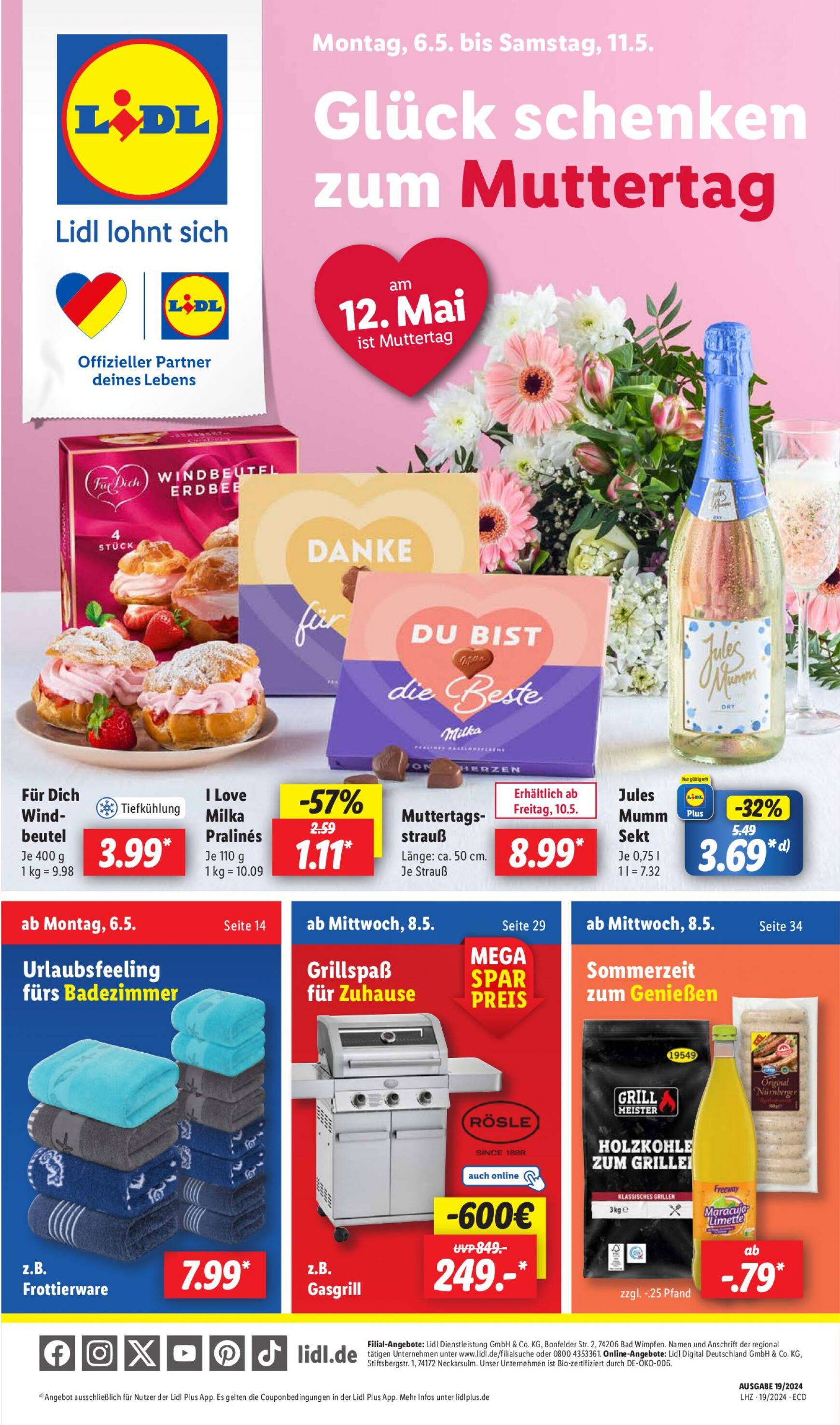 lidl - Flyer Lidl aktuell 06.05. - 11.05. - page: 1