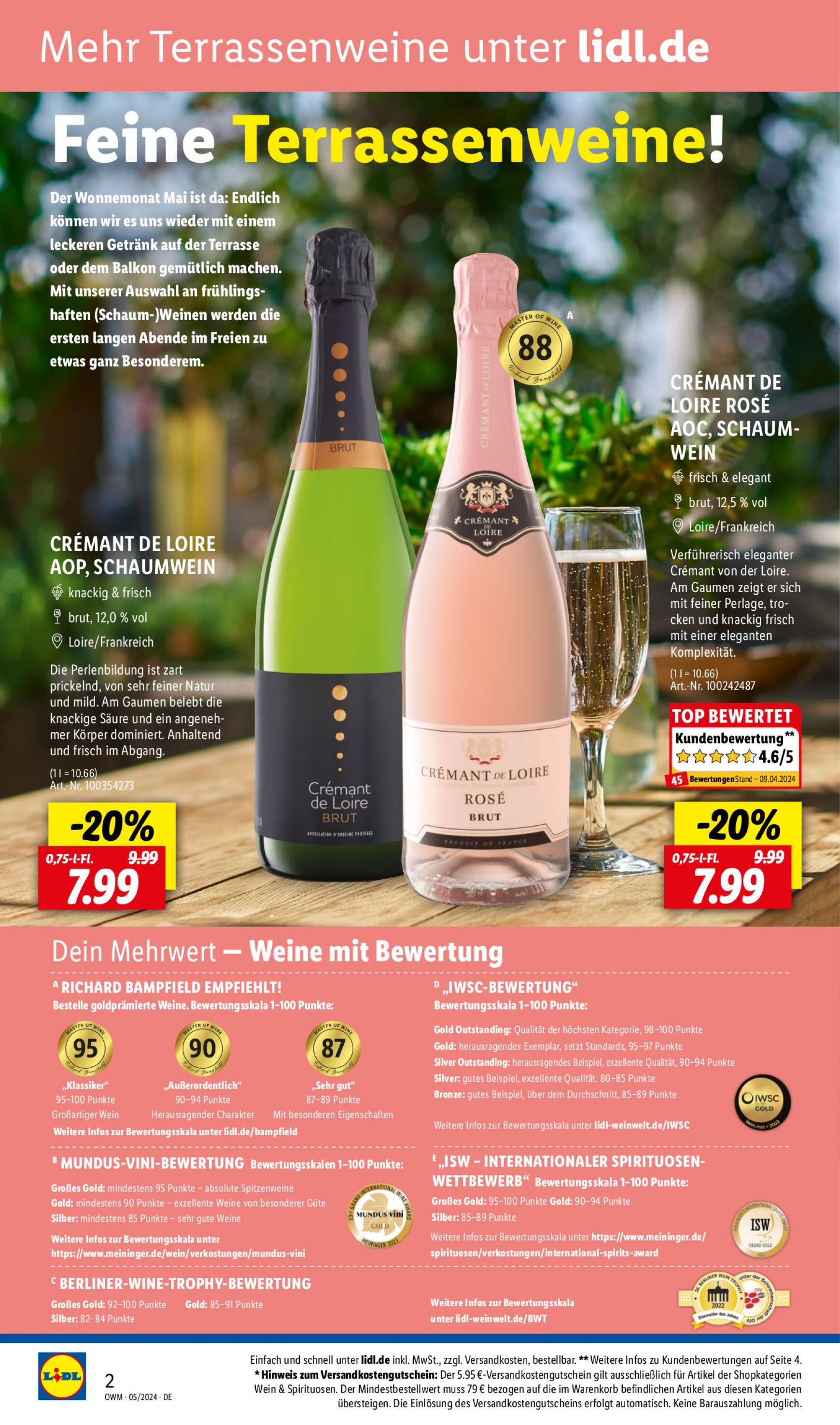 lidl - Flyer Lidl - Highlights in der Weinwelt aktuell 01.05. - 31.05. - page: 2