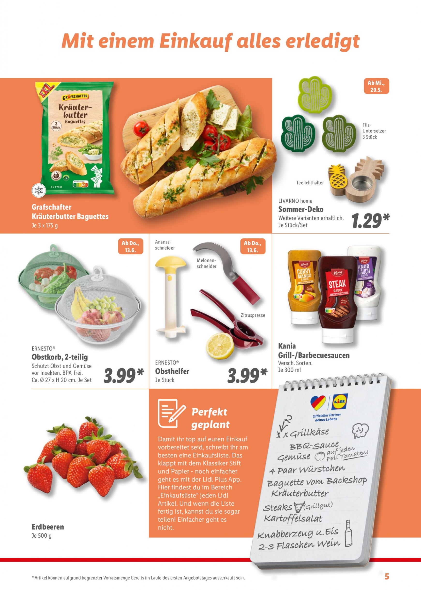 lidl - Flyer Lidl - aktuell 13.05. - 16.06. - page: 5