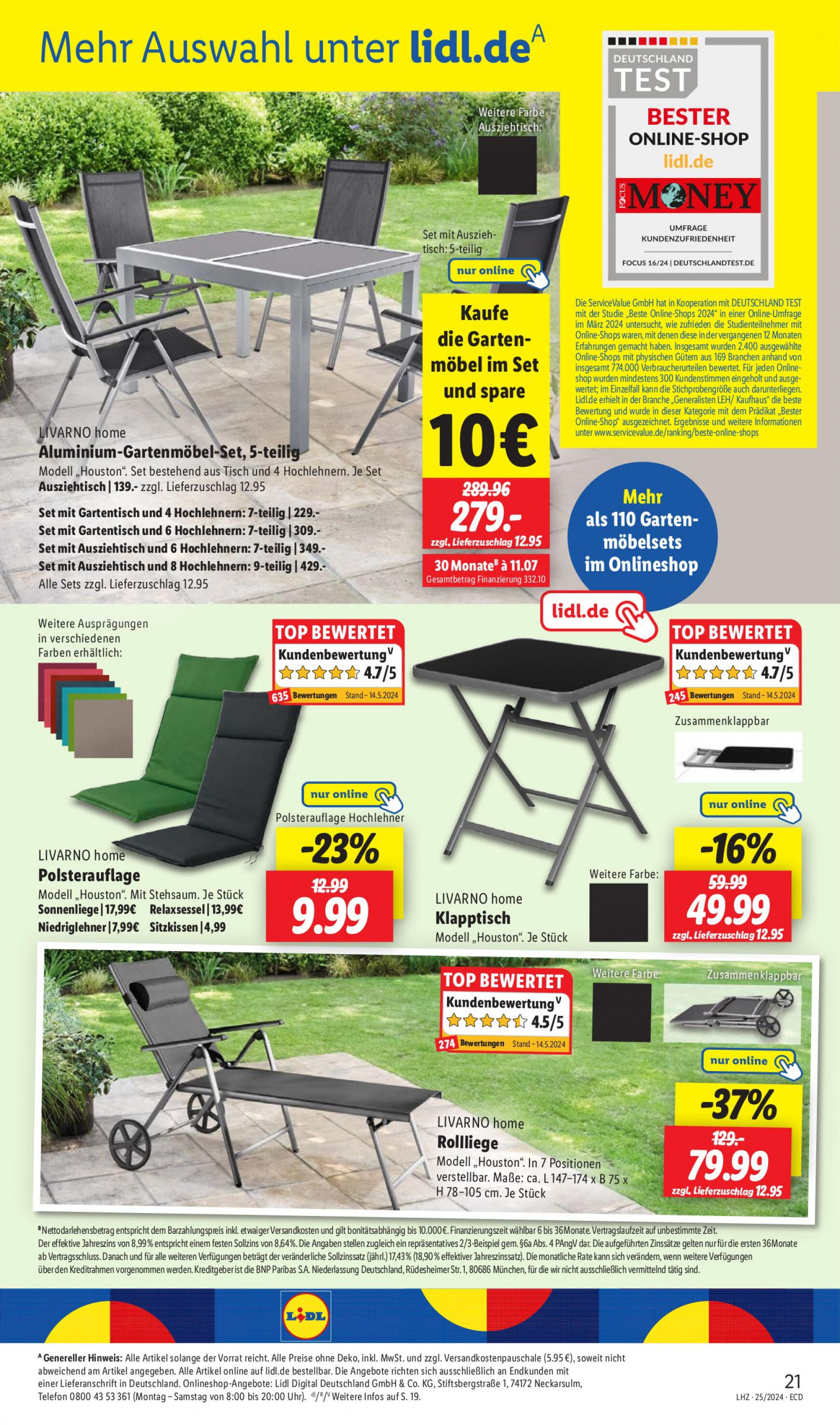 lidl - Flyer Lidl aktuell 17.06. - 22.06. - page: 25