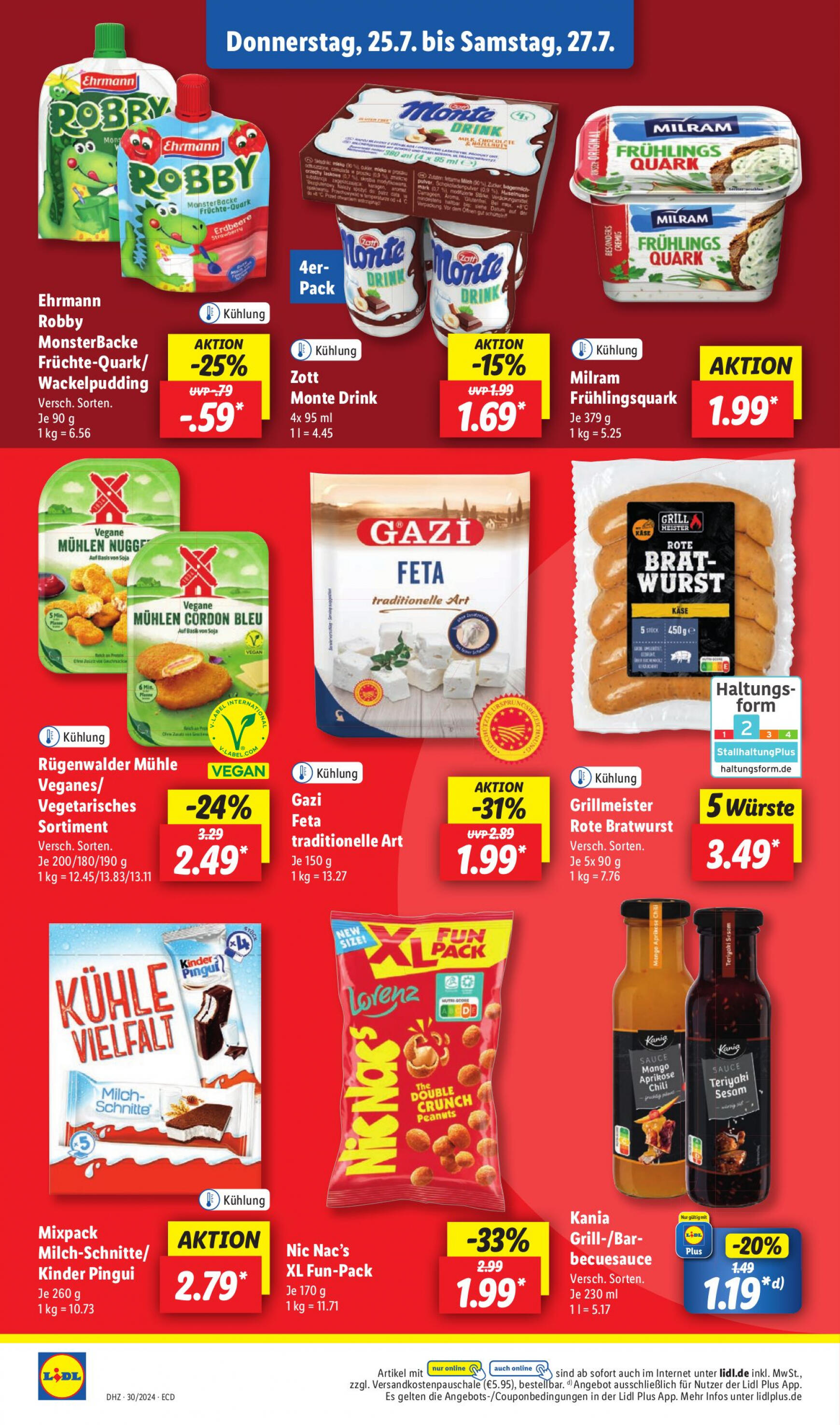 lidl - Flyer Lidl - Liebling der Familien aktuell 22.07. - 27.07. - page: 52