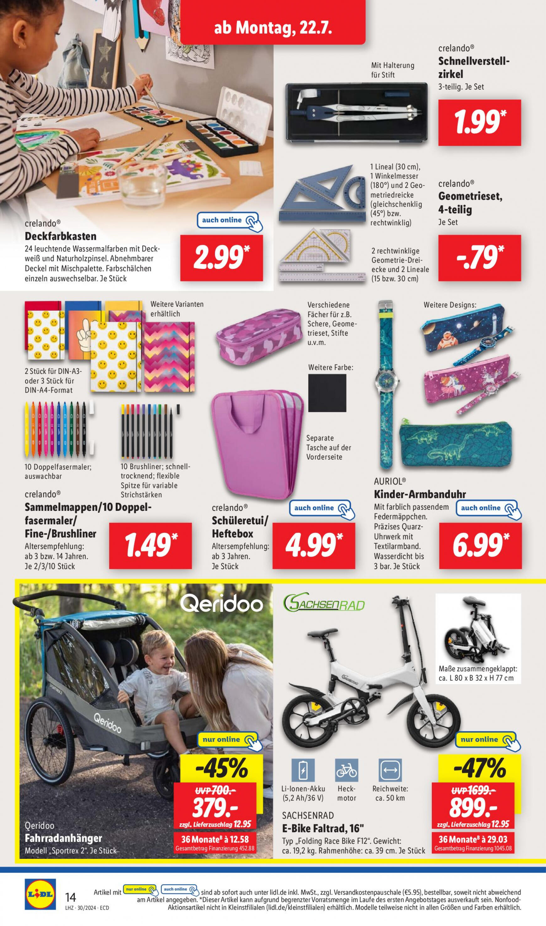 lidl - Flyer Lidl - Liebling der Familien aktuell 22.07. - 27.07. - page: 22