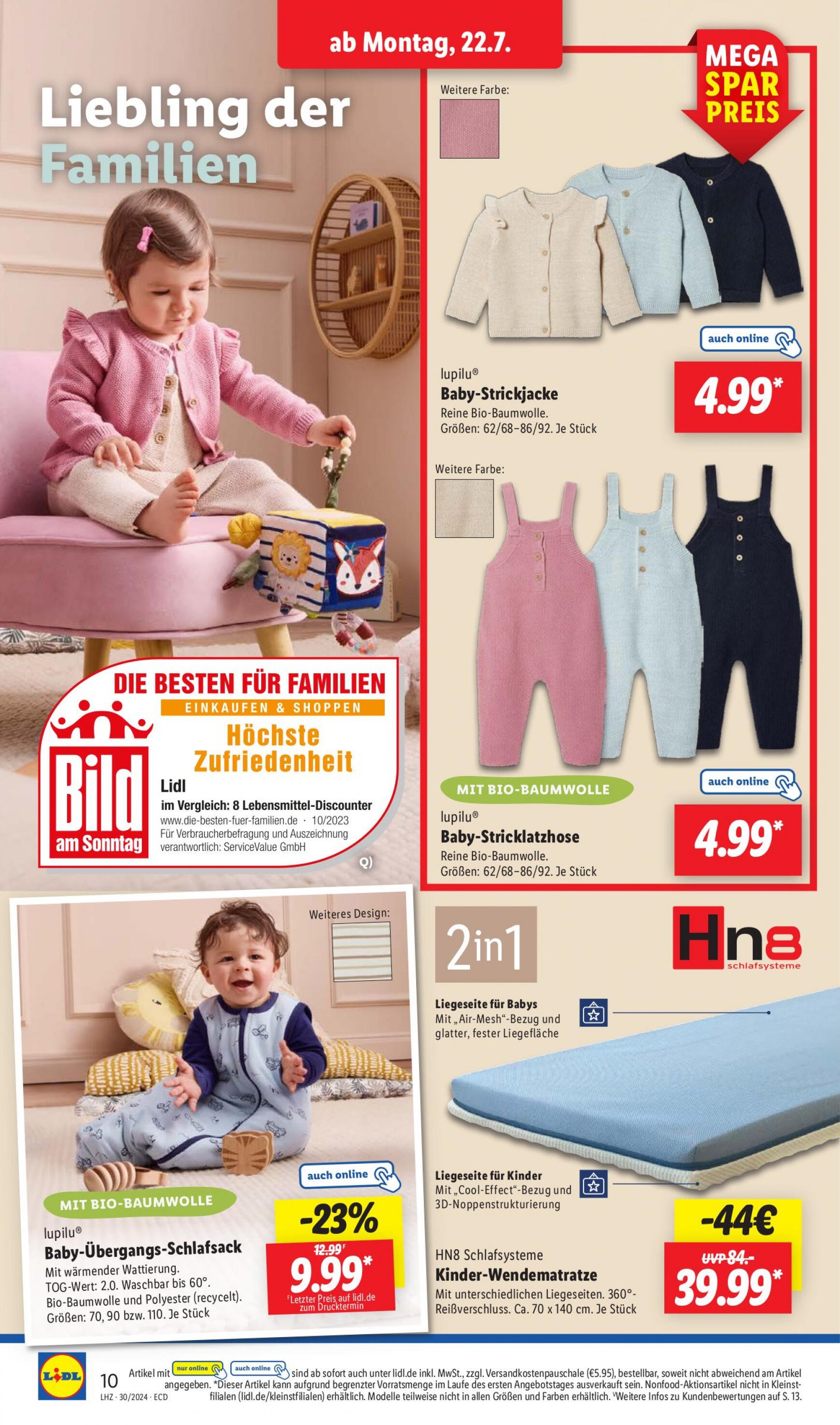 lidl - Flyer Lidl - Liebling der Familien aktuell 22.07. - 27.07. - page: 18