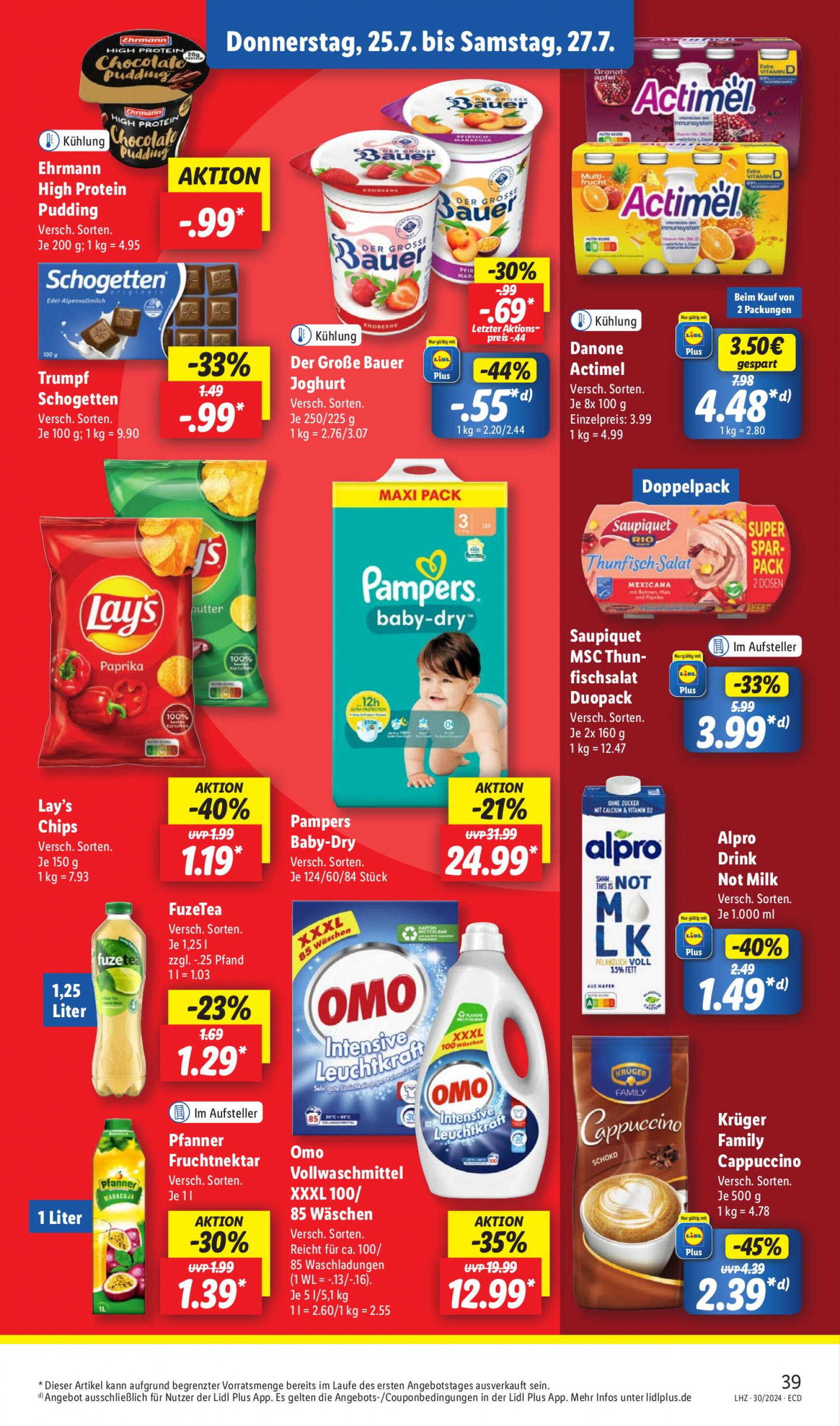 lidl - Flyer Lidl - Liebling der Familien aktuell 22.07. - 27.07. - page: 51