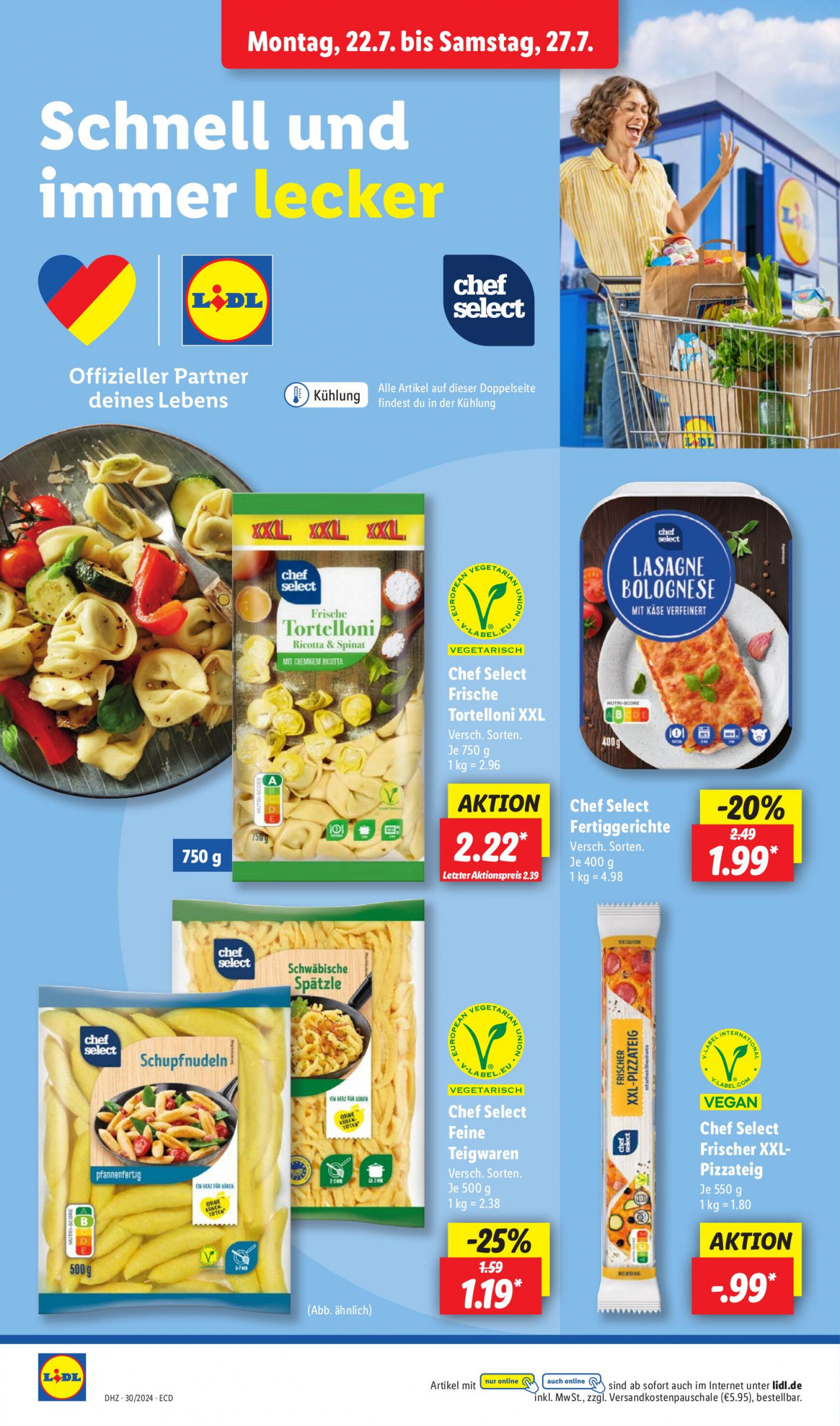 lidl - Flyer Lidl - Liebling der Familien aktuell 22.07. - 27.07. - page: 4