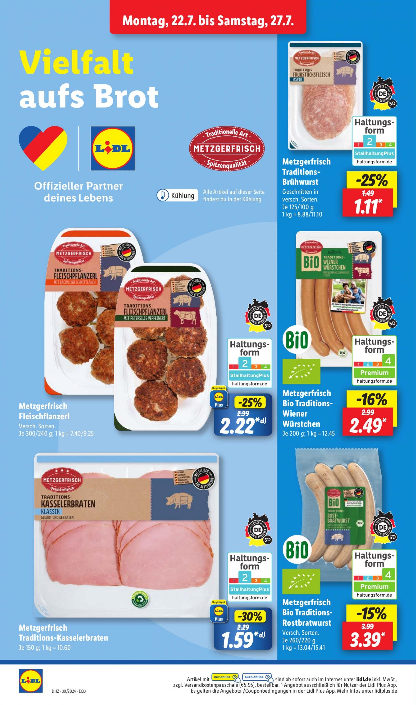 lidl - Flyer Lidl - Liebling der Familien aktuell 22.07. - 27.07. - page: 6