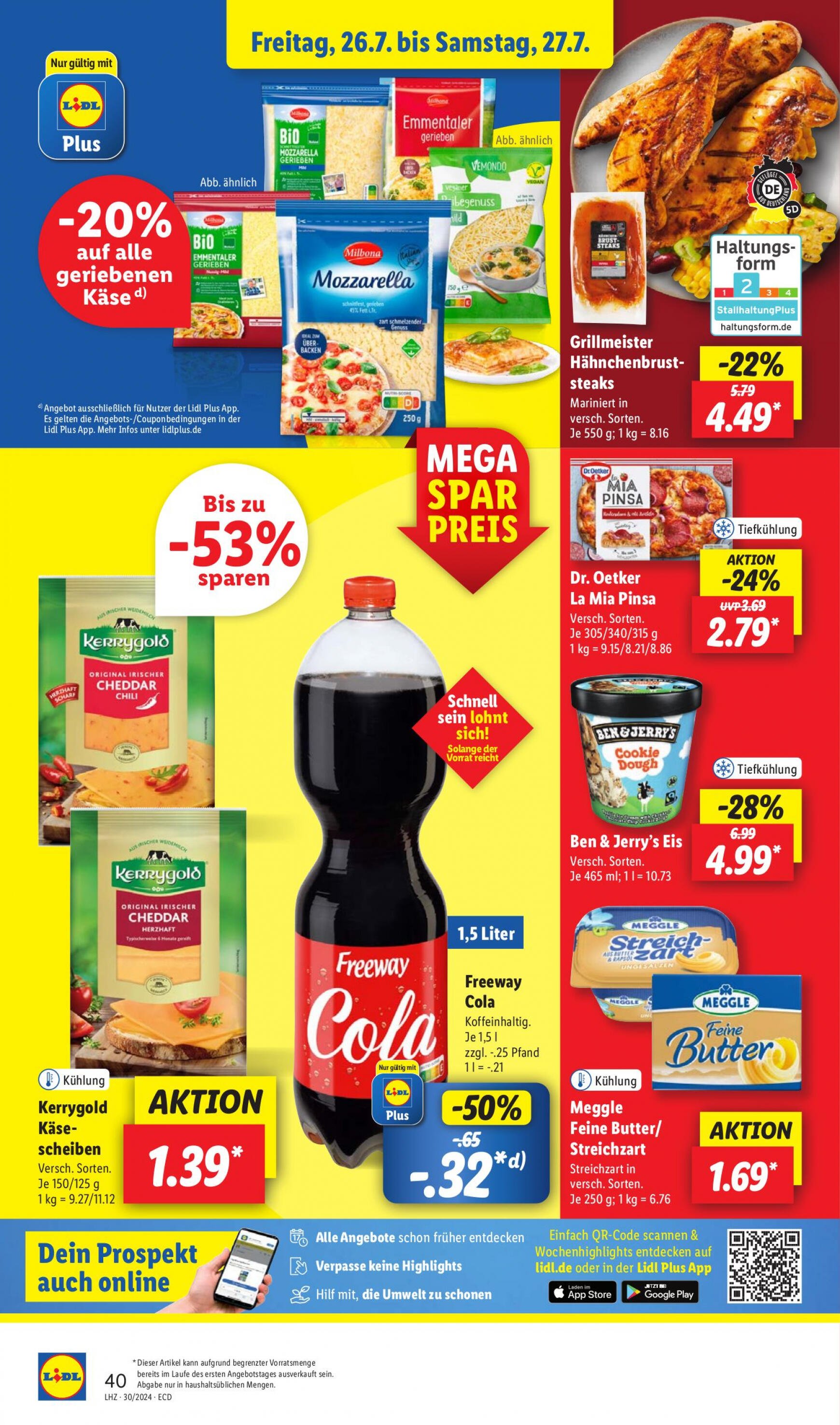 lidl - Flyer Lidl - Liebling der Familien aktuell 22.07. - 27.07. - page: 54