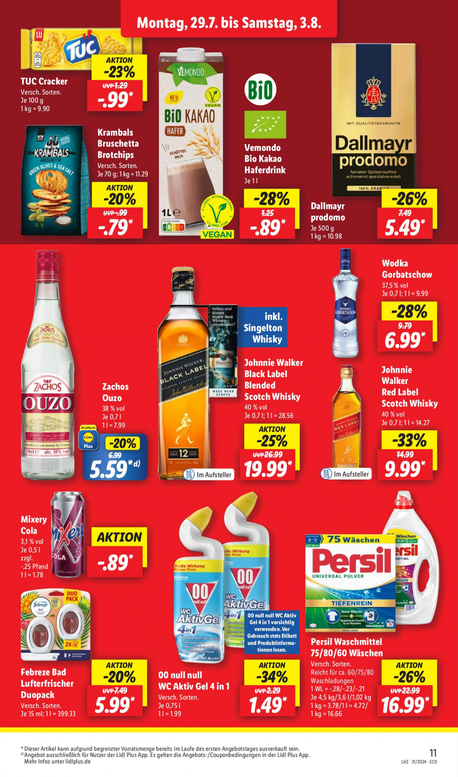 lidl - Flyer Lidl aktuell 29.07. - 03.08. - page: 15