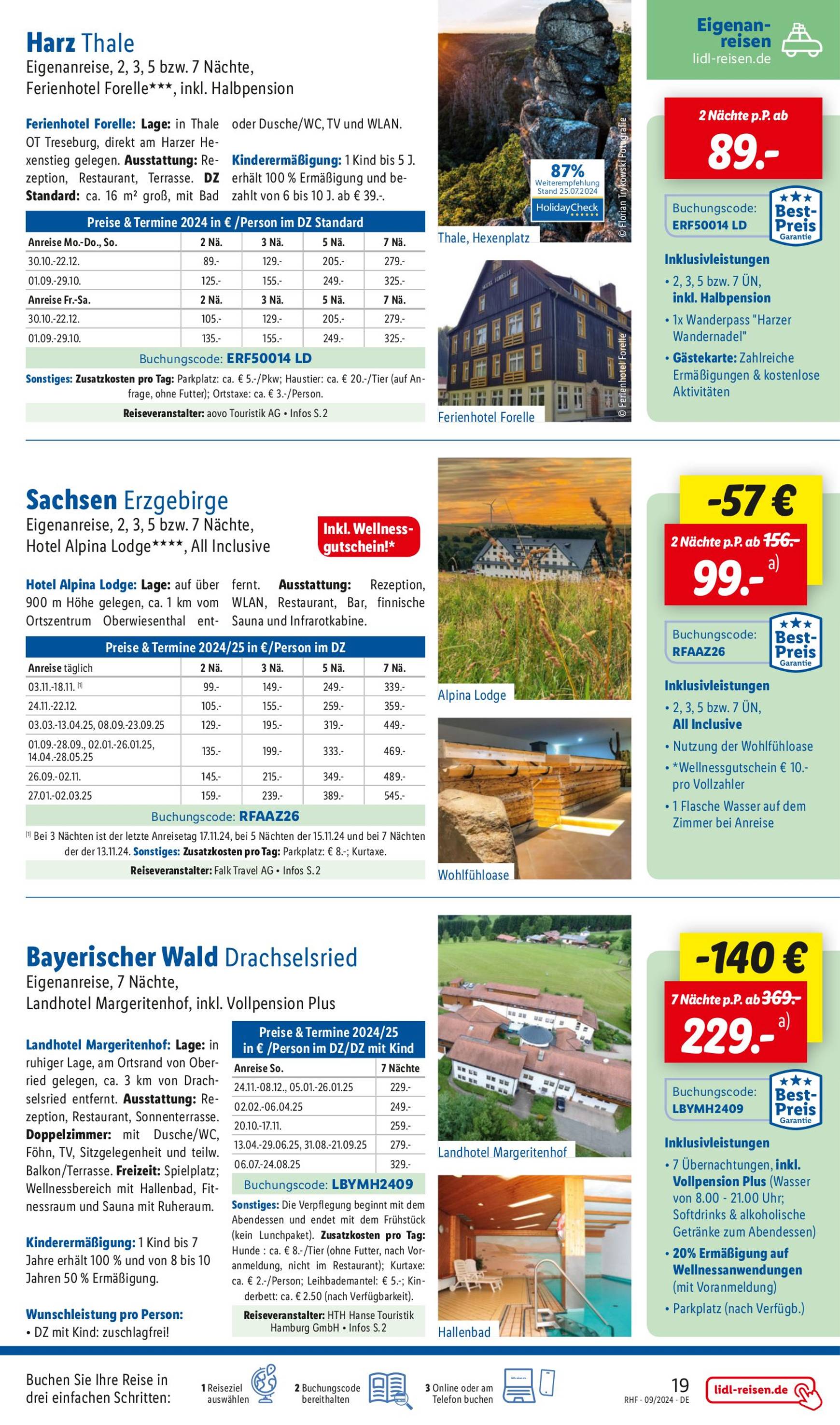 lidl - Lidl-reisen.de-Prospekt gültig ab 31.08. - 30.09. - page: 19