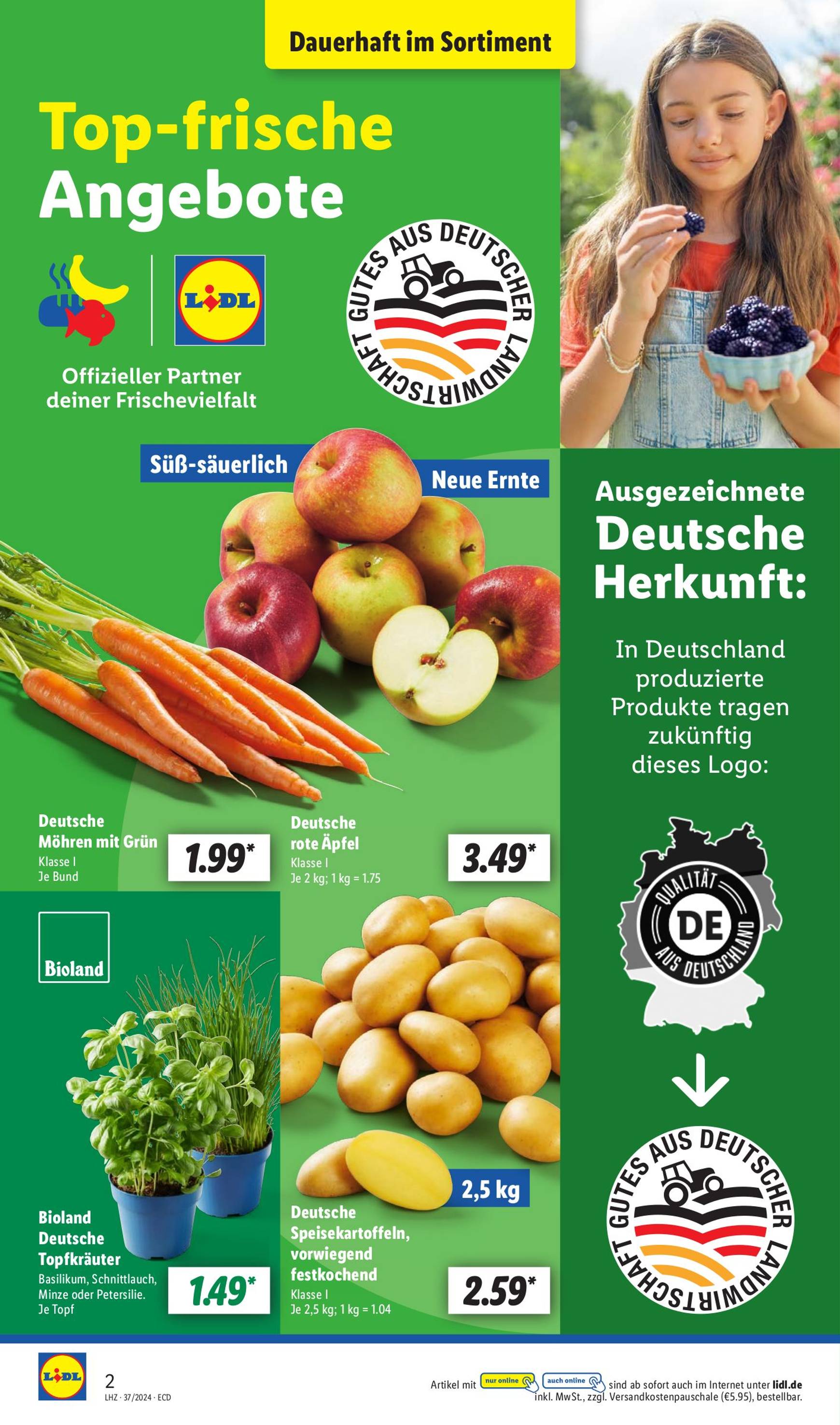 lidl - Lidl-Prospekt gültig ab 09.09. - 14.09. - page: 2