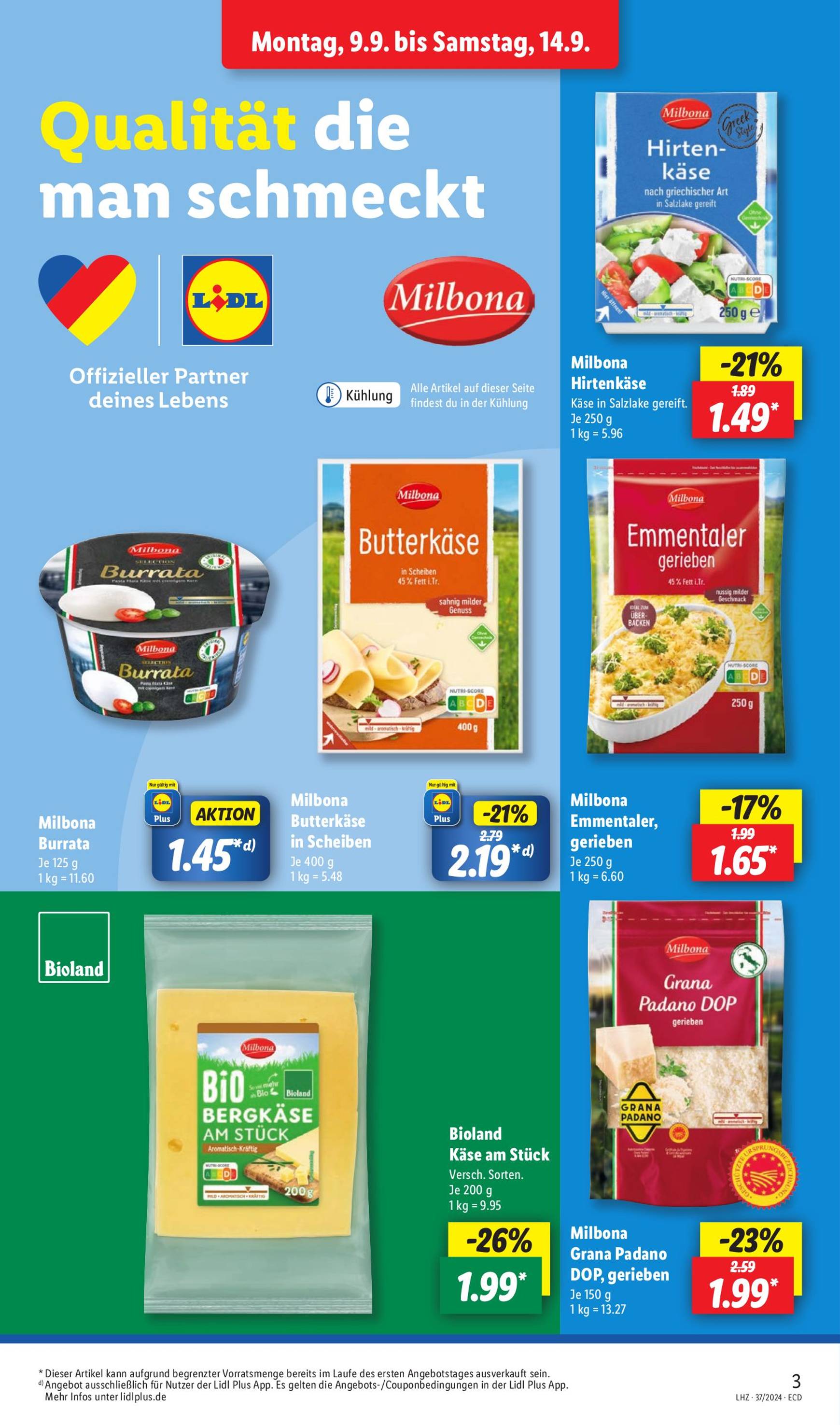 lidl - Lidl-Prospekt gültig ab 09.09. - 14.09. - page: 3