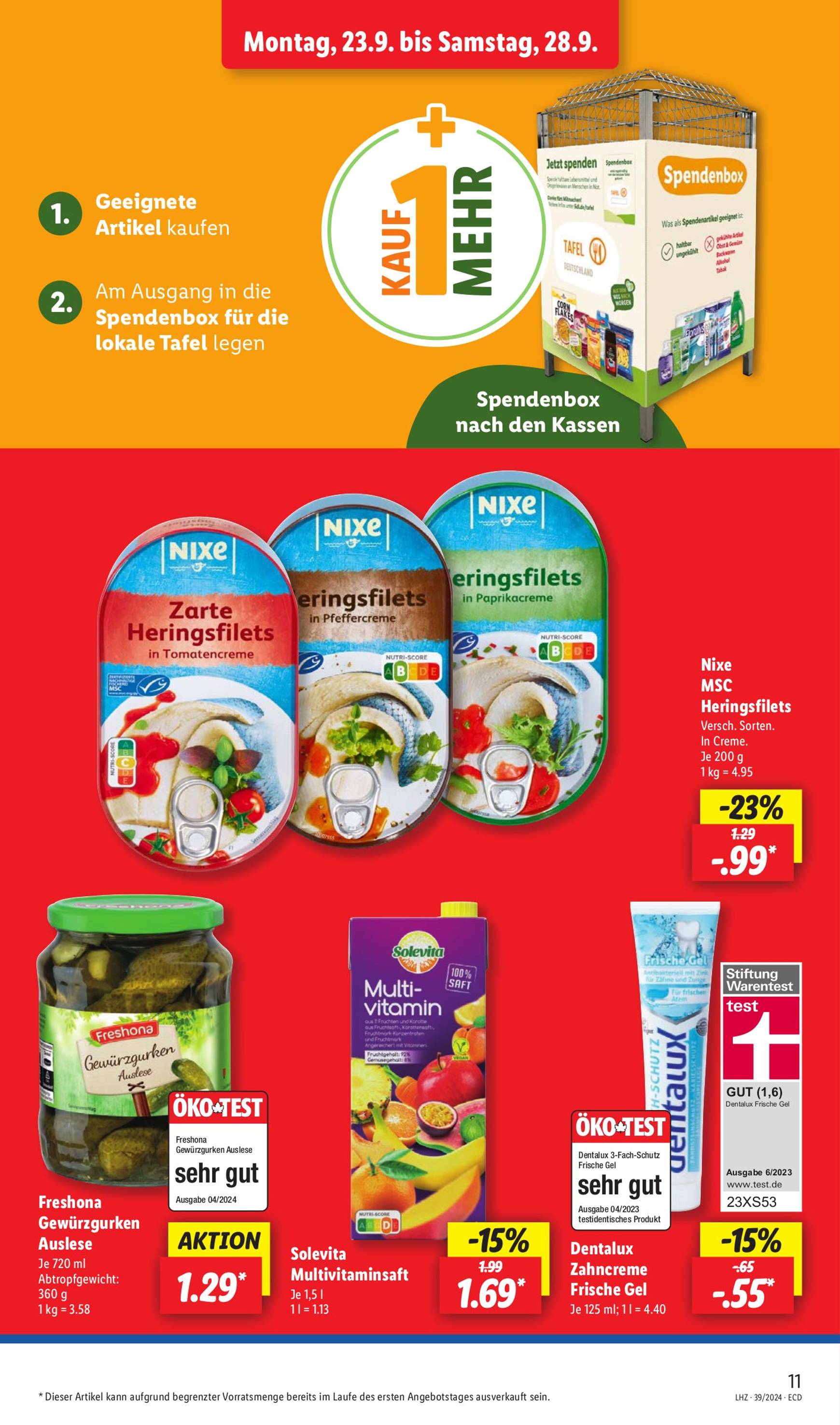 lidl - Lidl-Prospekt gültig ab 23.09. - 28.09. - page: 15