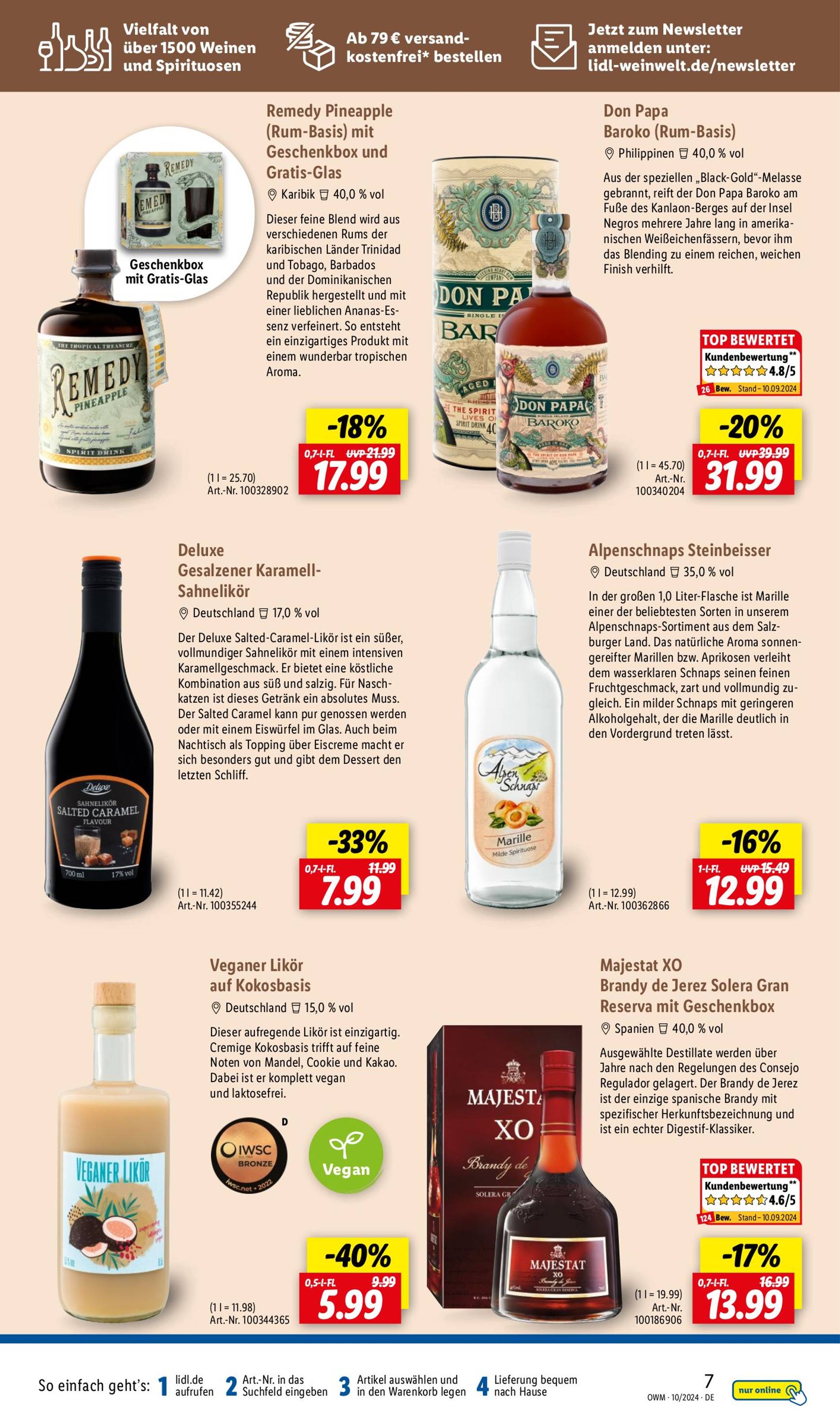 lidl - Lidl - Highlights in der Weinwelt-Prospekt gültig ab 01.10. - 31.10. - page: 7