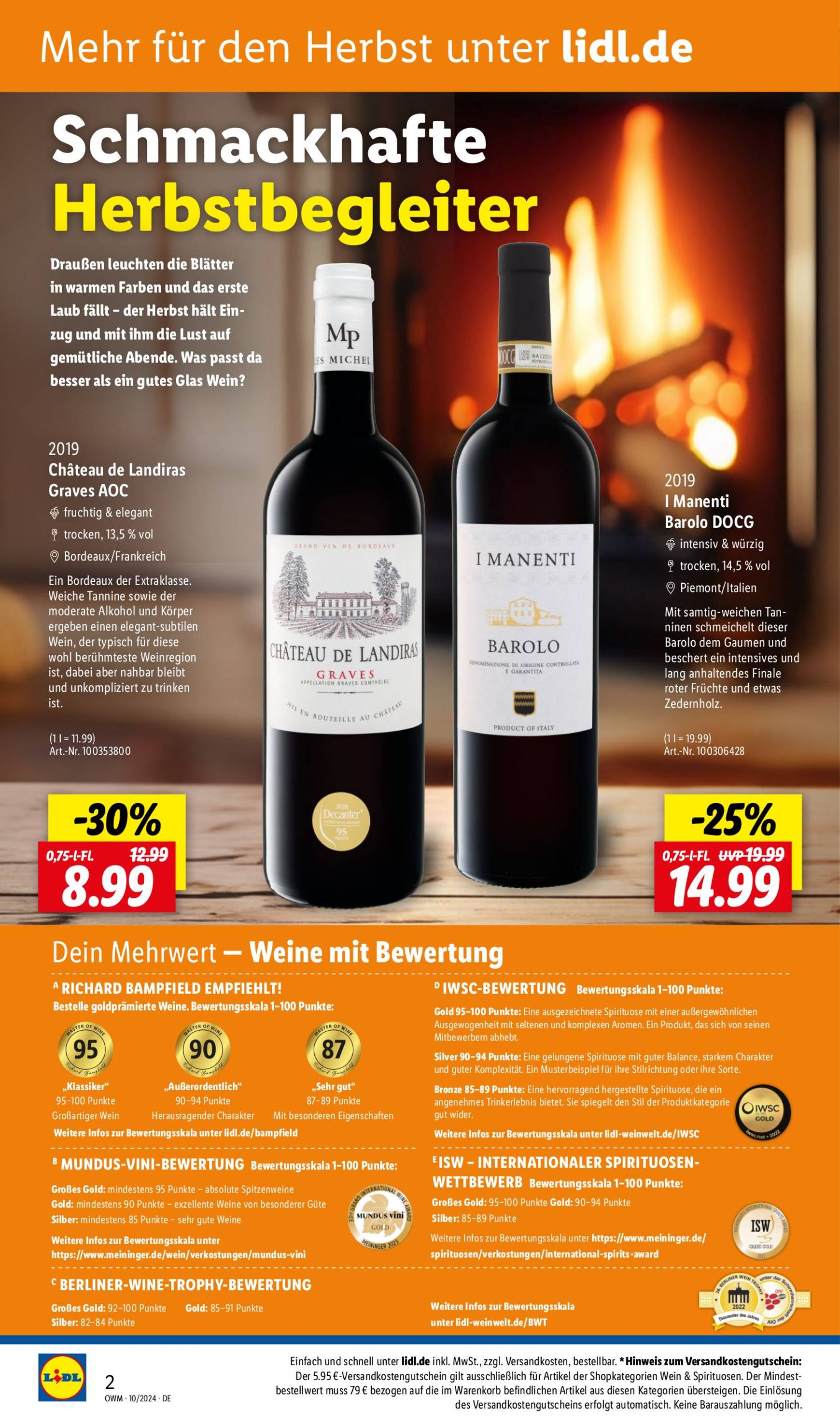 lidl - Lidl - Highlights in der Weinwelt-Prospekt gültig ab 01.10. - 31.10. - page: 2