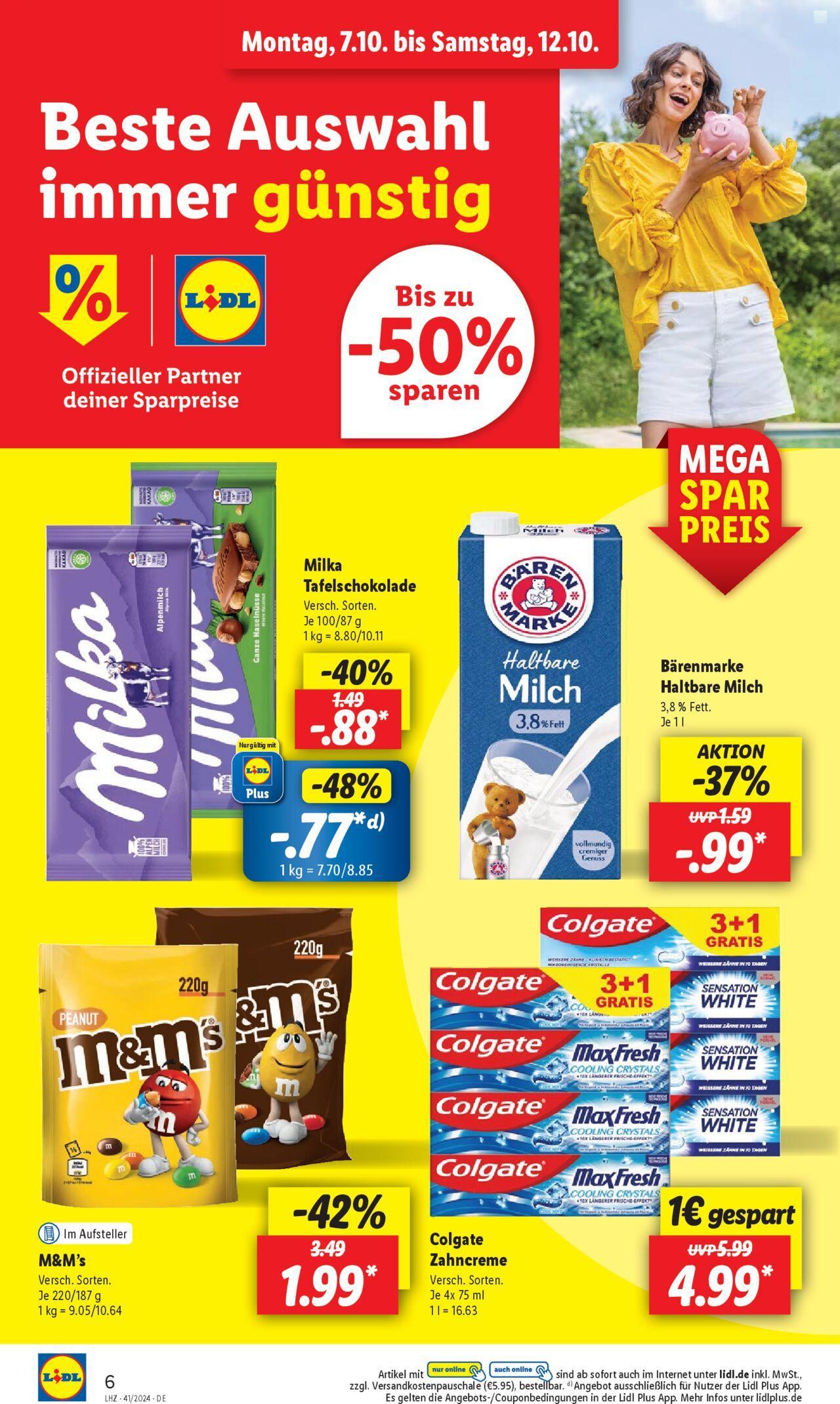 lidl - Lidl Prospekt 07.10.2024 - 12.10.2024 - page: 6