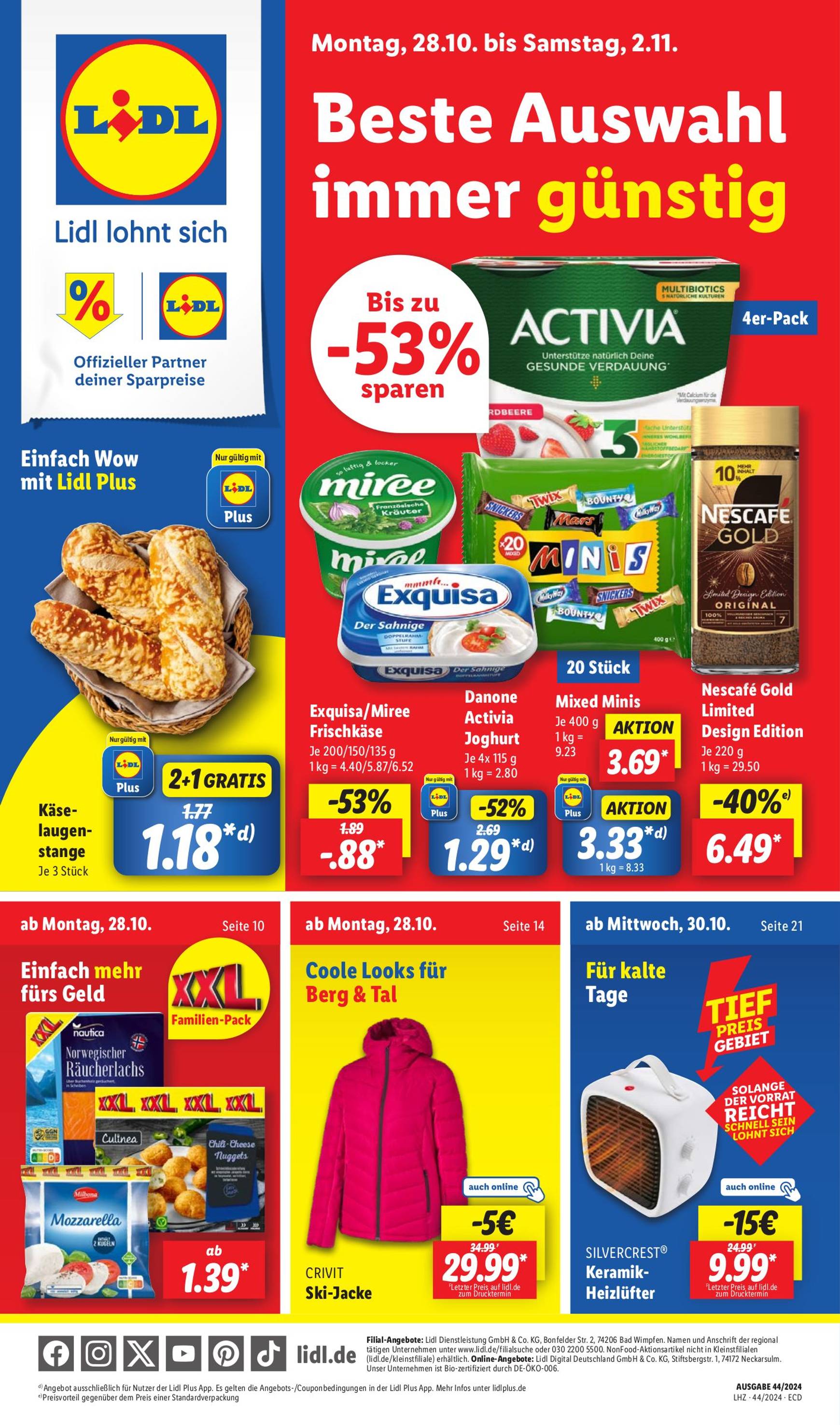 lidl - Lidl-Prospekt gültig von 28.10. bis 02.11. - page: 1