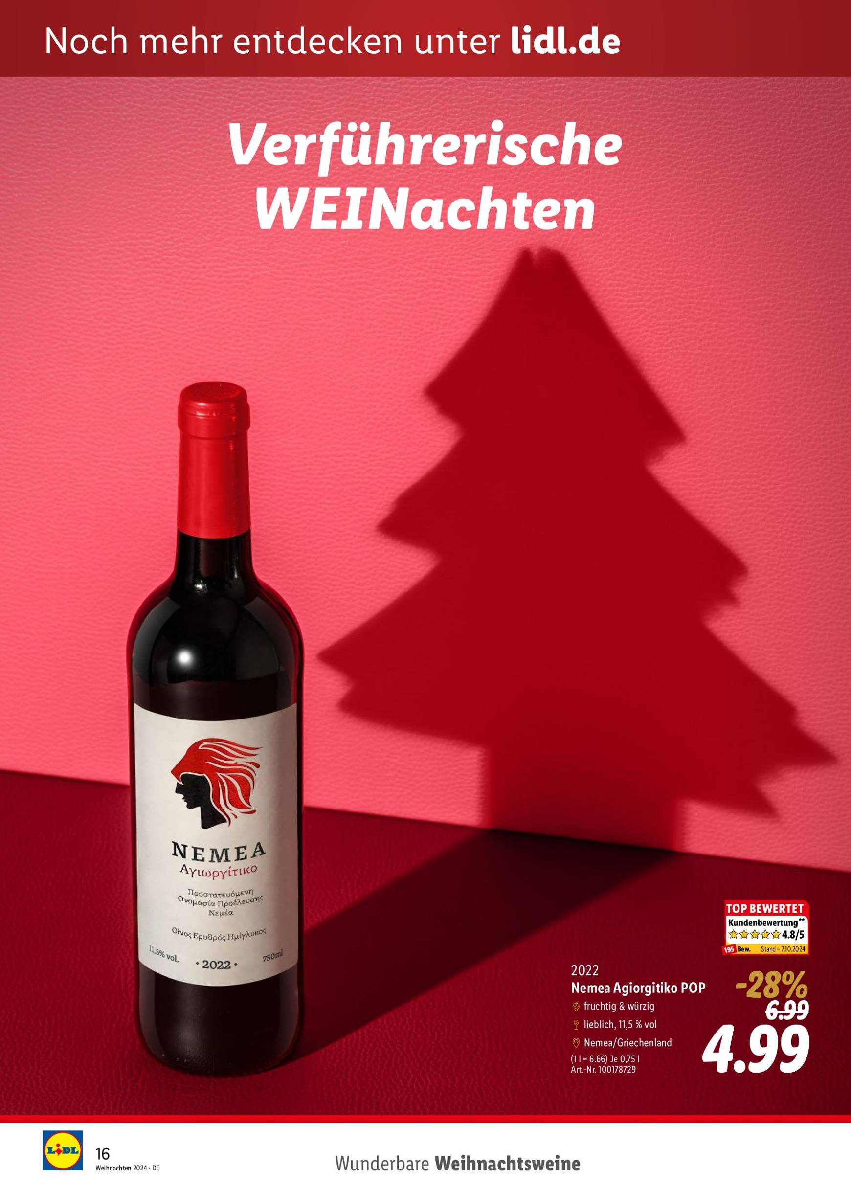 lidl - Lidl - Entkorkt Magazin Weihnachten-Prospekt gültig von 10.11. bis 31.12. - page: 16