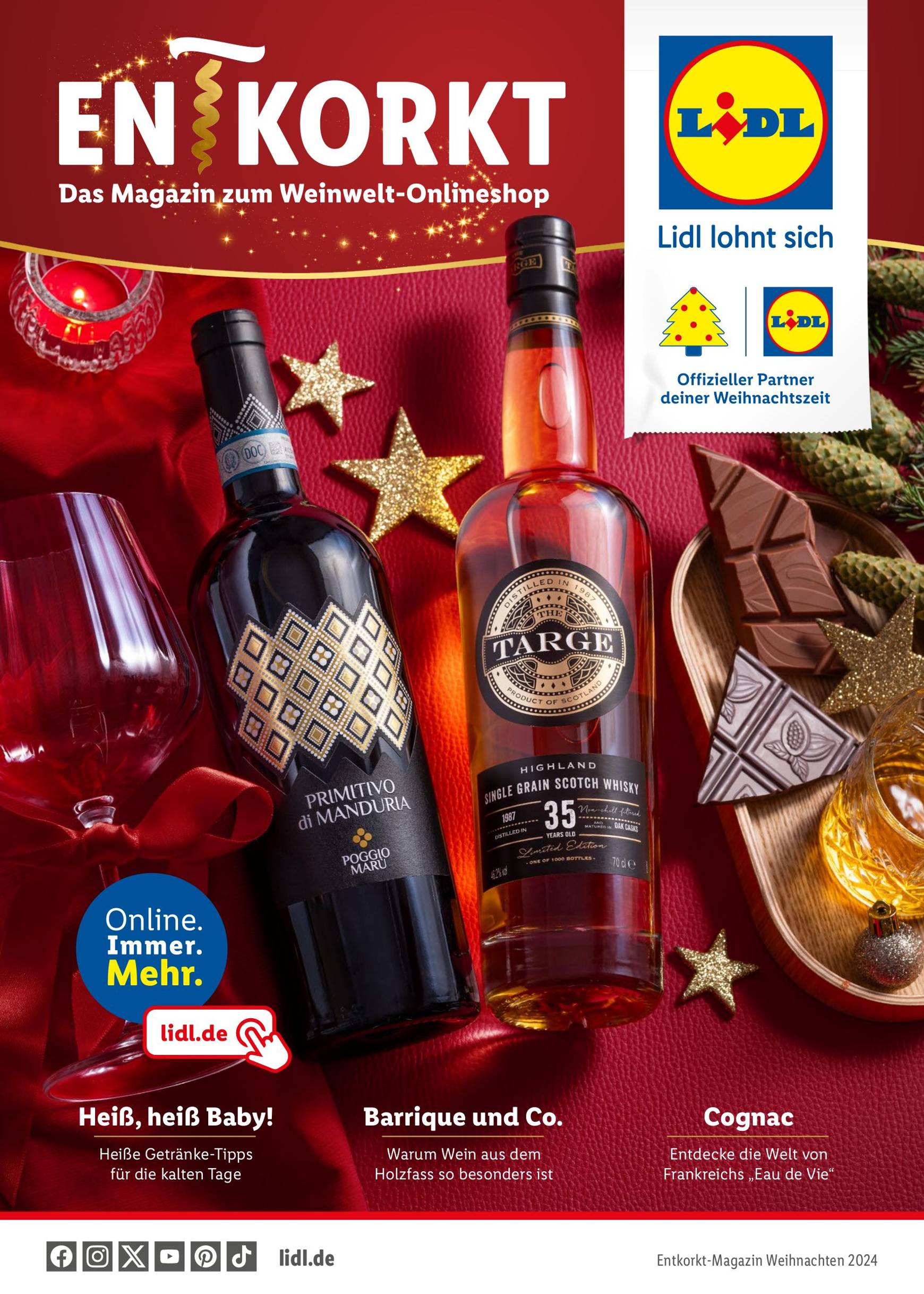 lidl - Lidl - Entkorkt Magazin Weihnachten-Prospekt gültig von 10.11. bis 31.12.