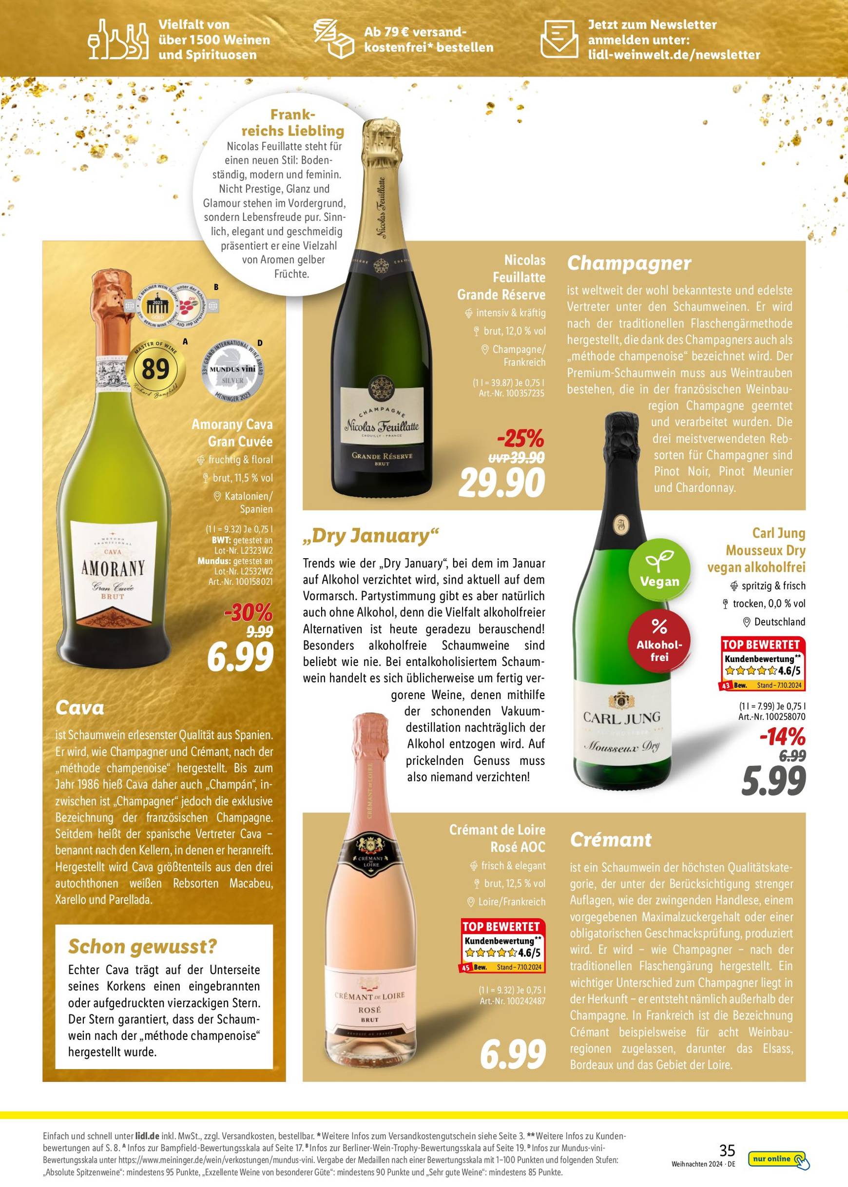 lidl - Lidl - Entkorkt Magazin Weihnachten-Prospekt gültig von 10.11. bis 31.12. - page: 35