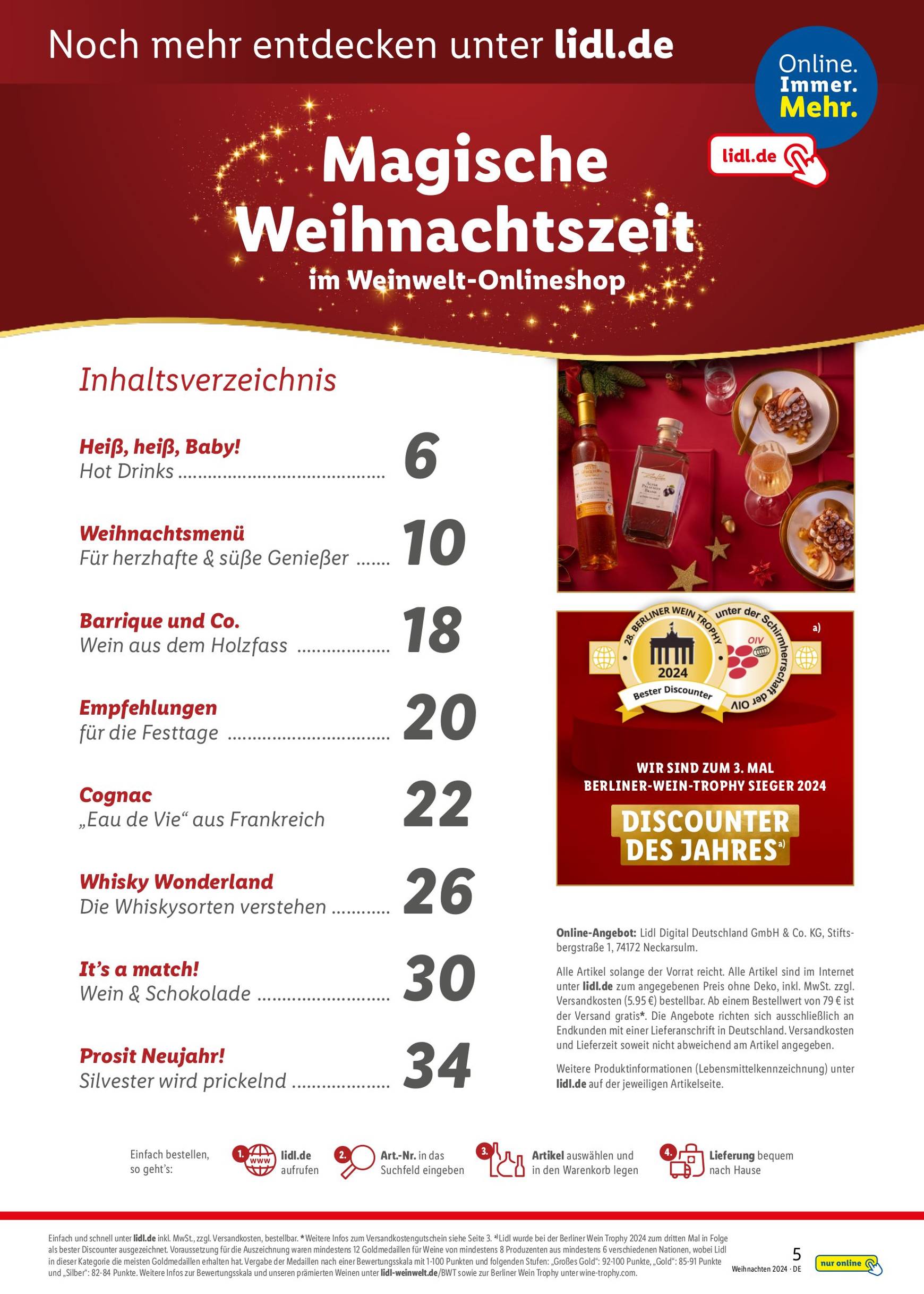 lidl - Lidl - Entkorkt Magazin Weihnachten-Prospekt gültig von 10.11. bis 31.12. - page: 5