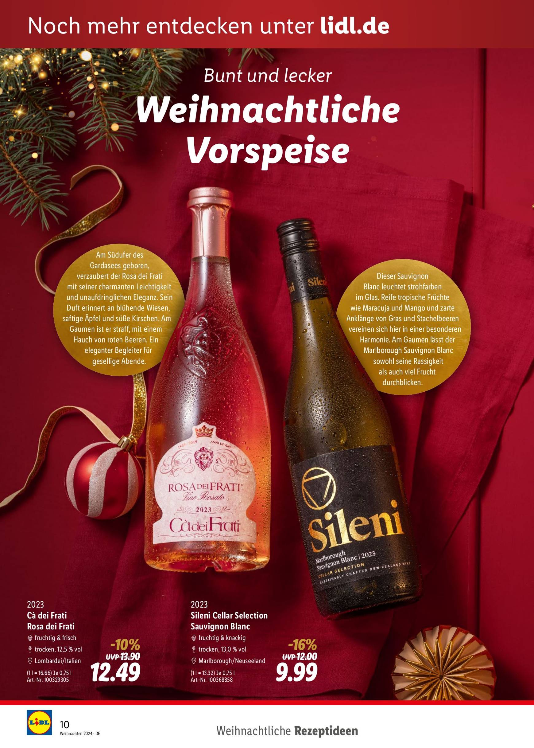 lidl - Lidl - Entkorkt Magazin Weihnachten-Prospekt gültig von 10.11. bis 31.12. - page: 10