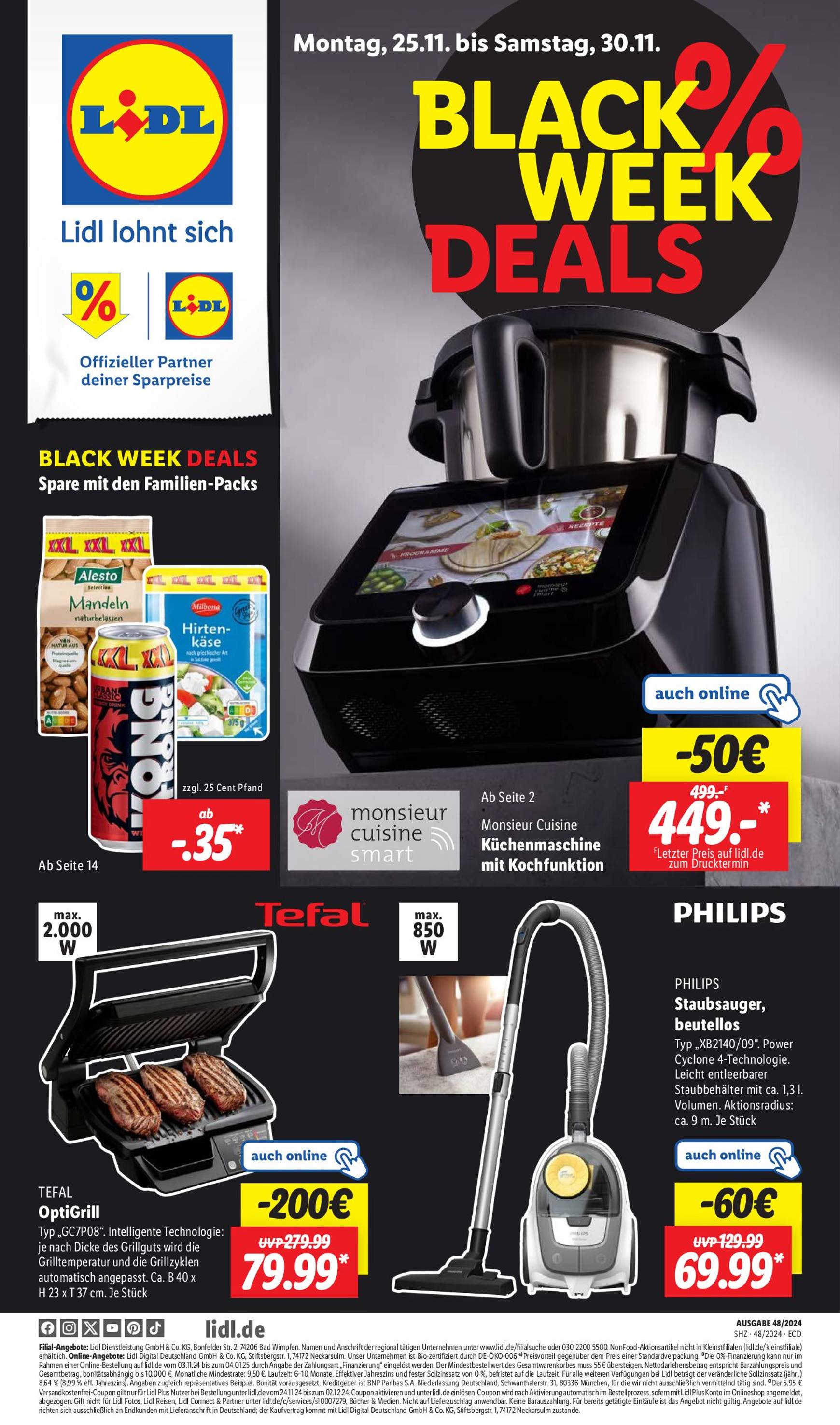 lidl - Lidl - Black Friday-Prospekt gültig von 25.11. bis 30.11.