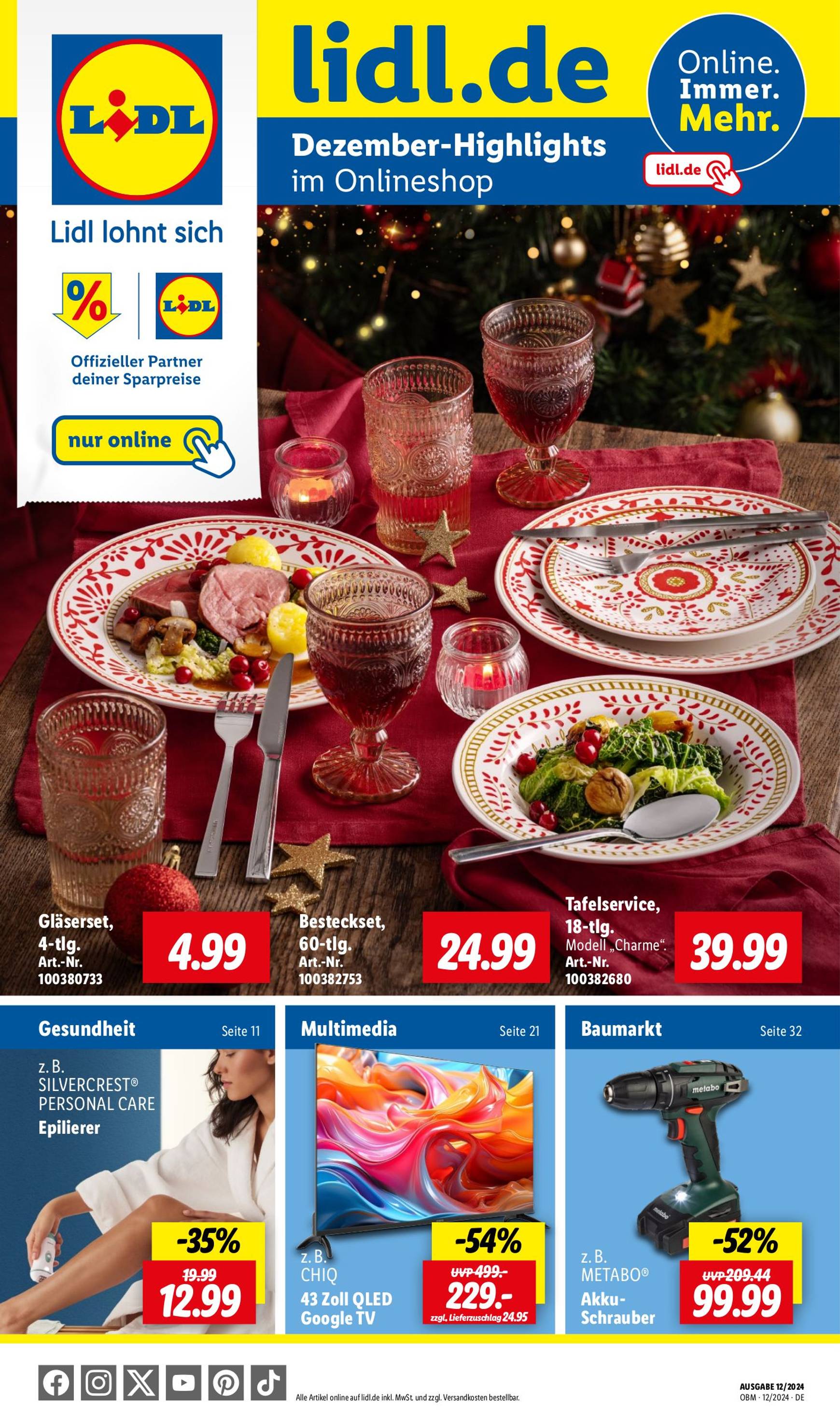 lidl - Lidl.de-Prospekt gültig von 01.12. bis 31.12.