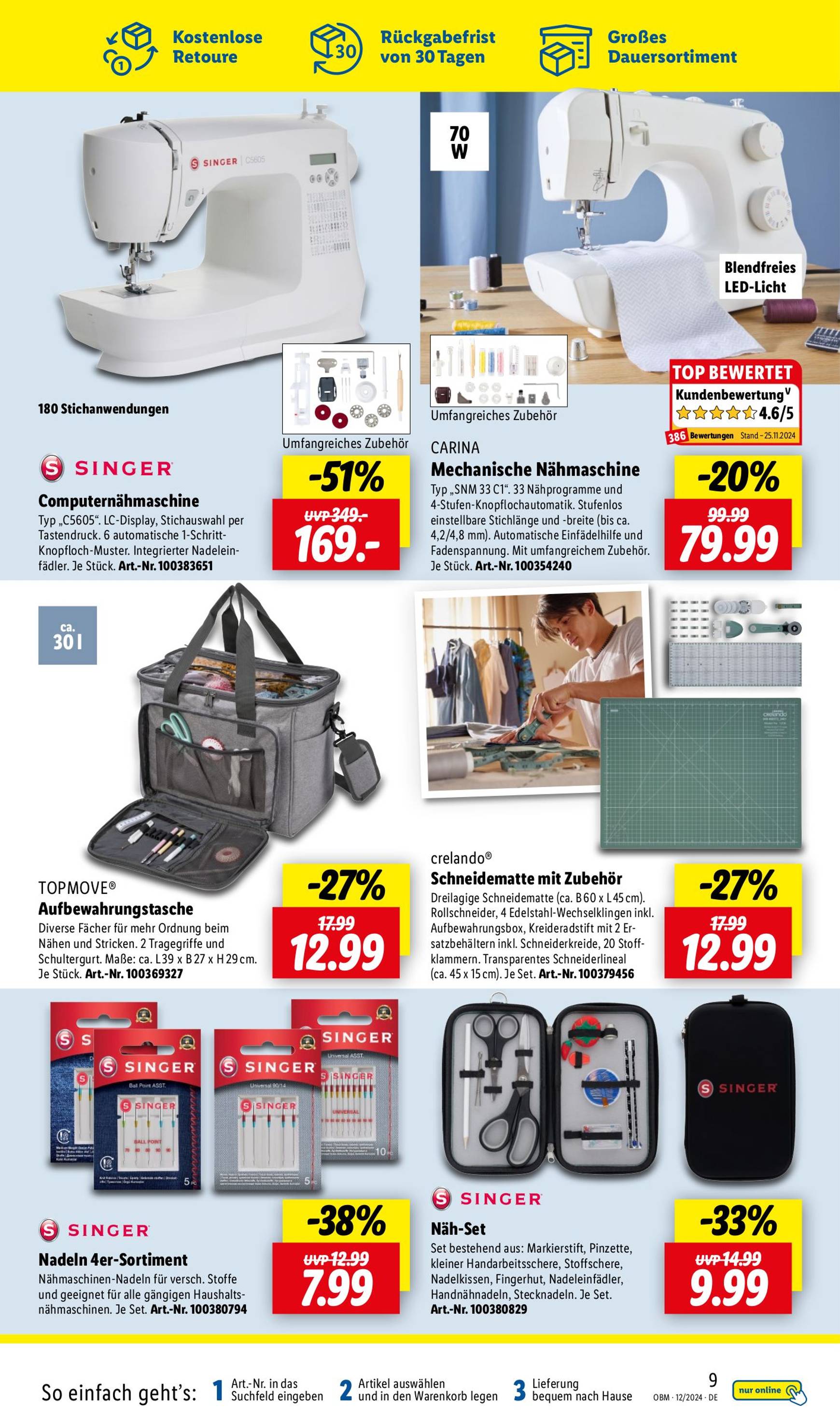 lidl - Lidl.de-Prospekt gültig von 01.12. bis 31.12. - page: 9