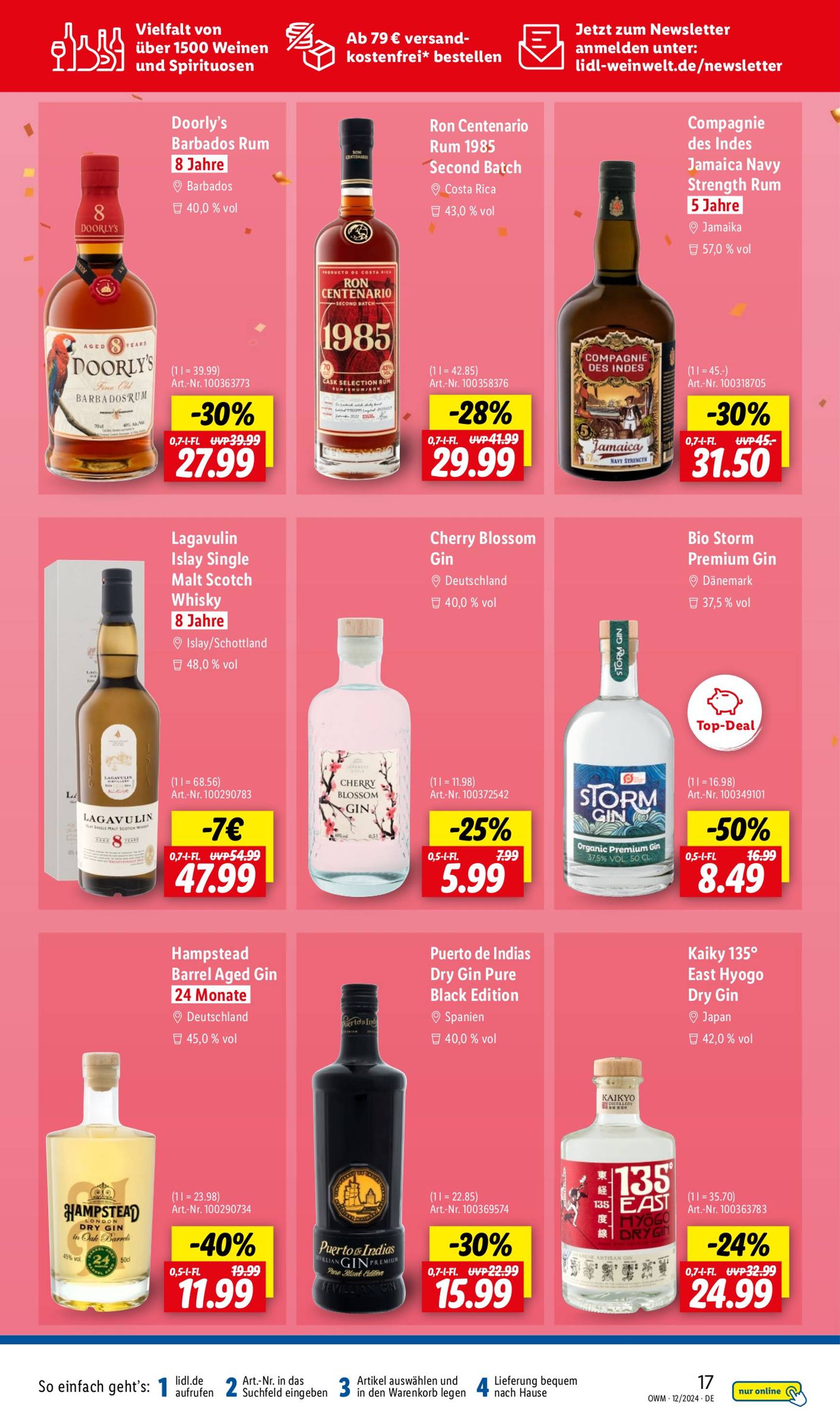 lidl - Lidl - Highlights in der Weinwelt-Prospekt gültig von 01.12. bis 31.12. - page: 17