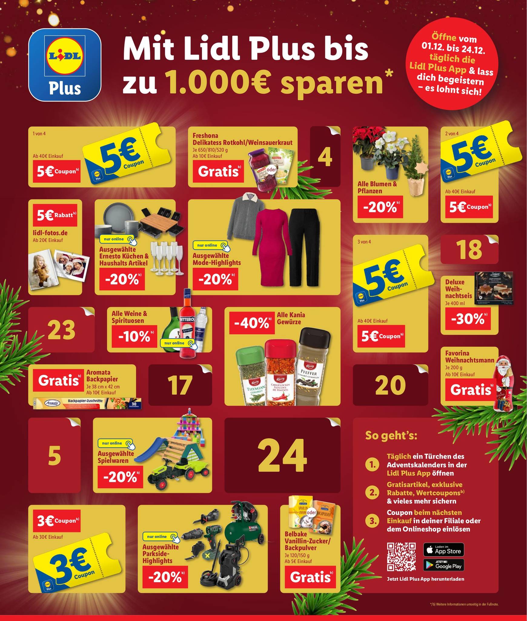 lidl - Lidl - Adventskalender-Prospekt gültig von 01.12. bis 24.12. - page: 2