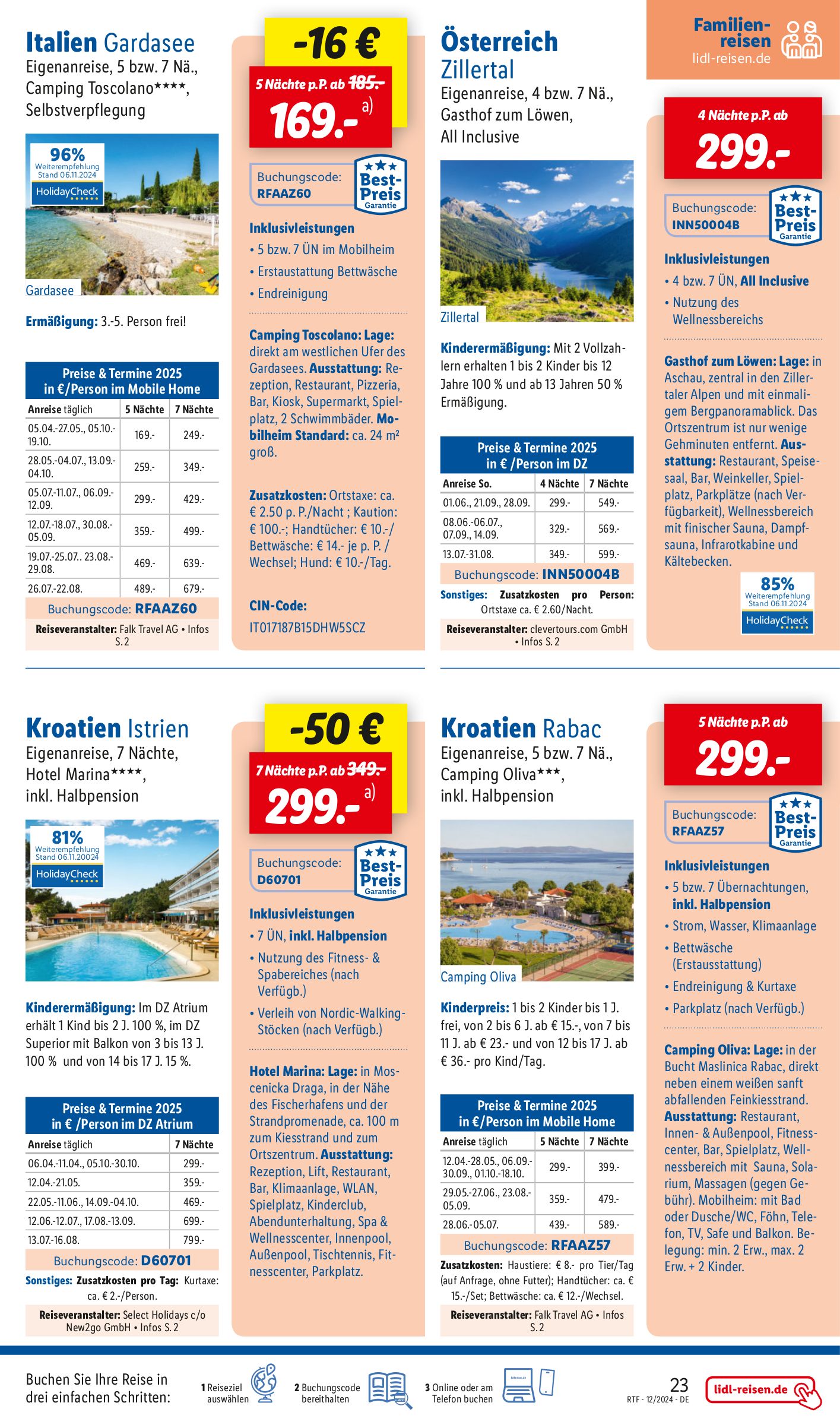 lidl - Lidl - Reisen-Prospekt gültig von 14.12. bis 31.12. - page: 23