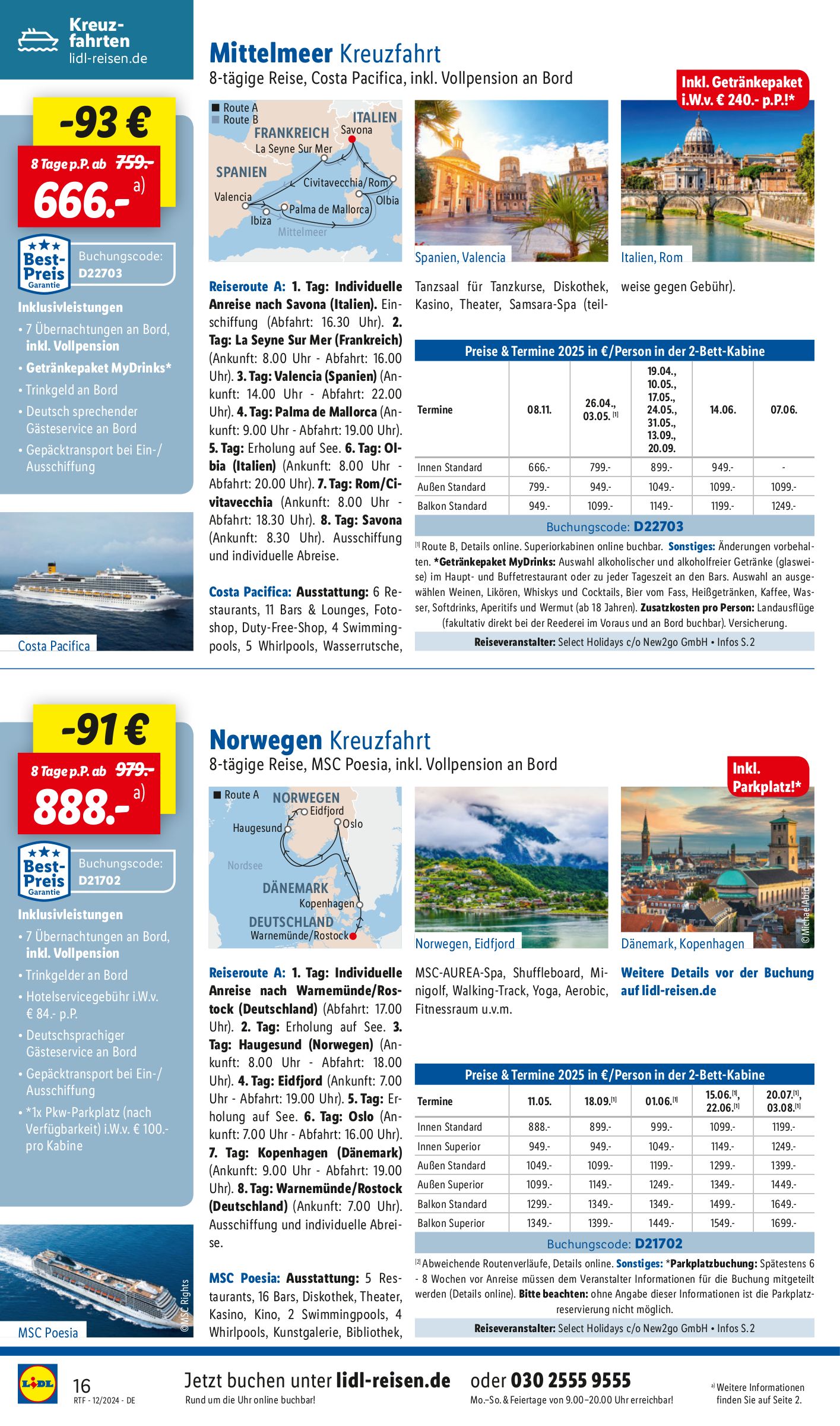 lidl - Lidl - Reisen-Prospekt gültig von 14.12. bis 31.12. - page: 16