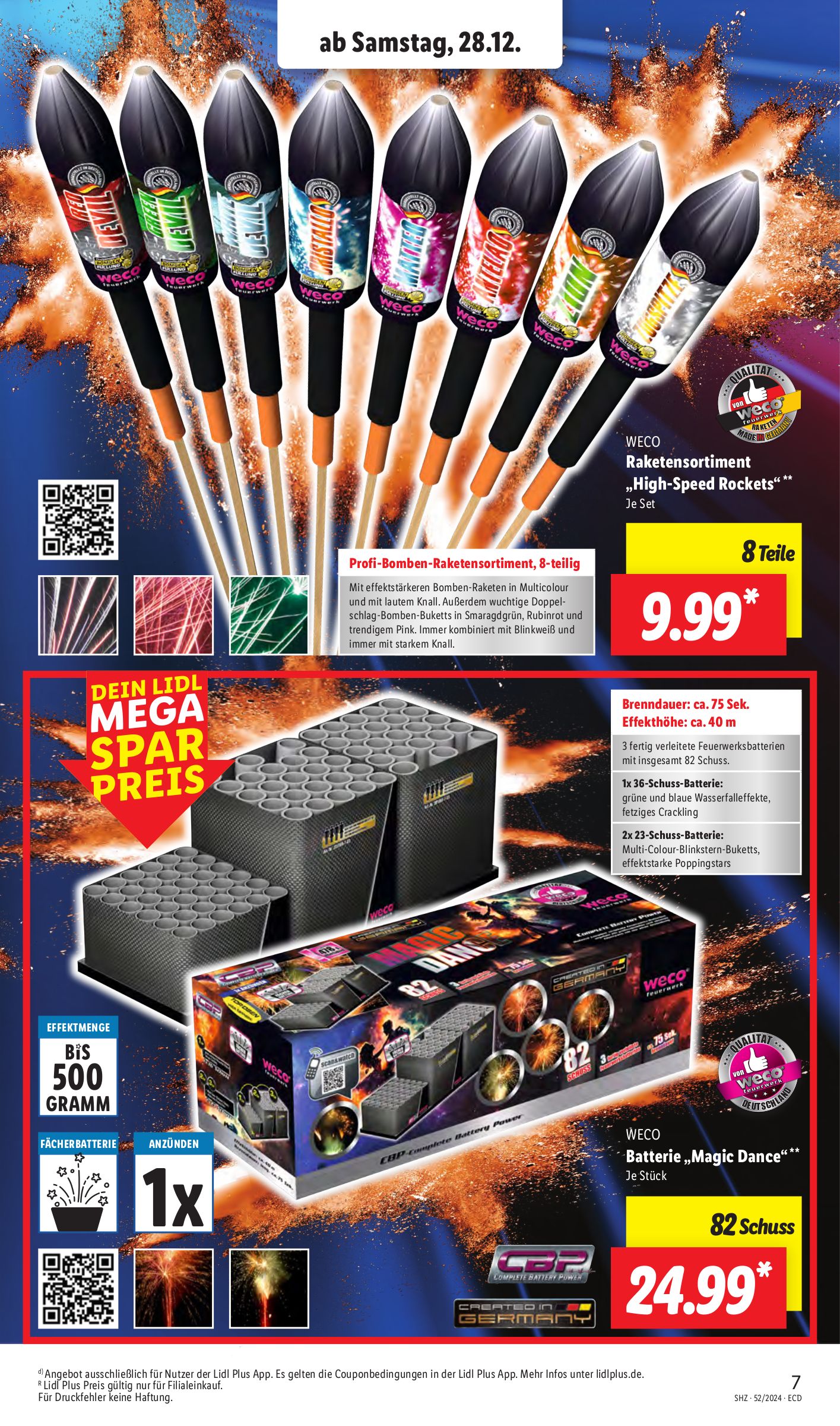 lidl - Lidl - Dein Silvester-Feuerwerk-Prospekt gültig von 28.12. bis 31.12. - page: 7