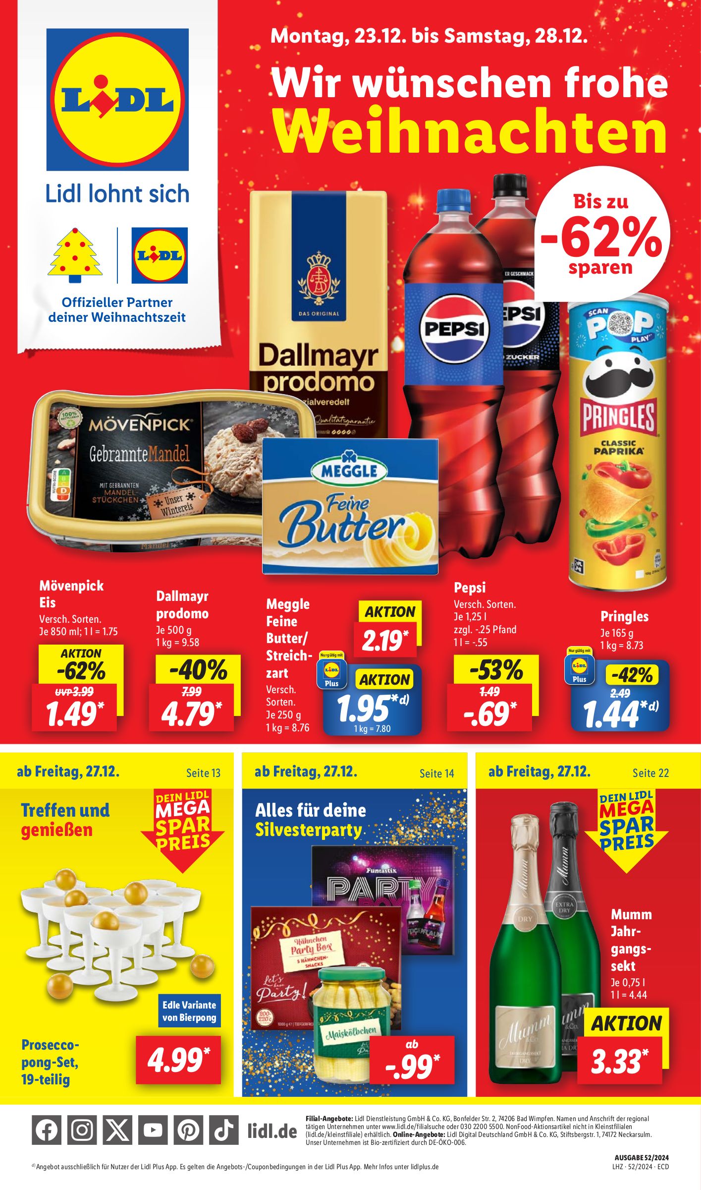 lidl - Lidl-Prospekt gültig von 23.12. bis 28.12.