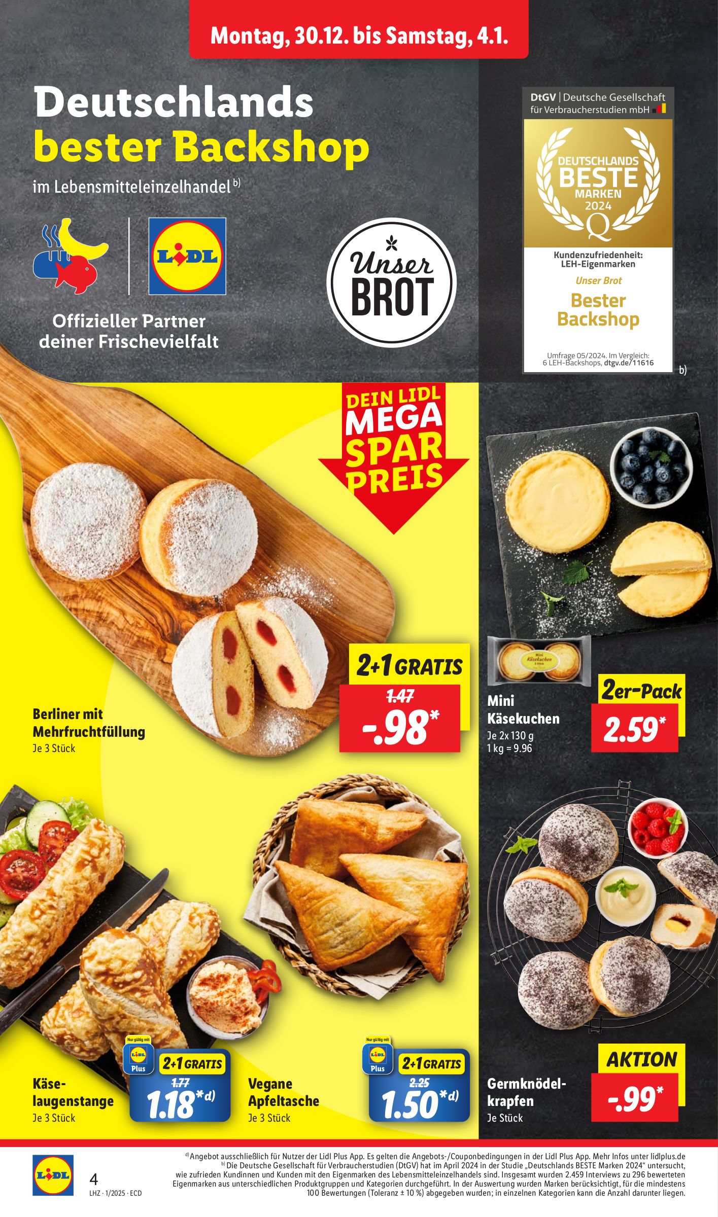 lidl - Lidl-Prospekt gültig von 30.12. bis 04.01. - page: 4