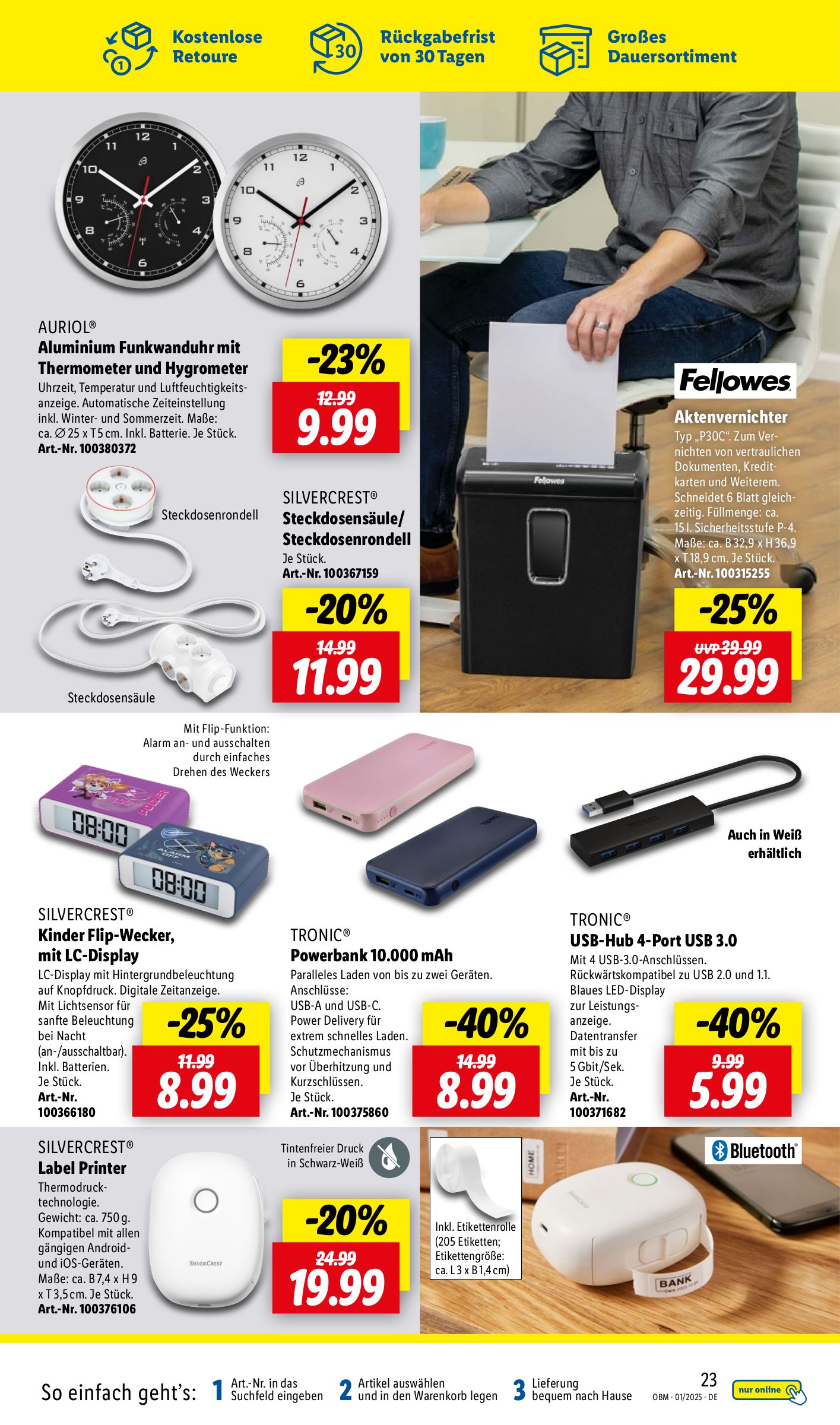 lidl - Lidl.de-Prospekt gültig von 01.01. bis 31.01. - page: 23