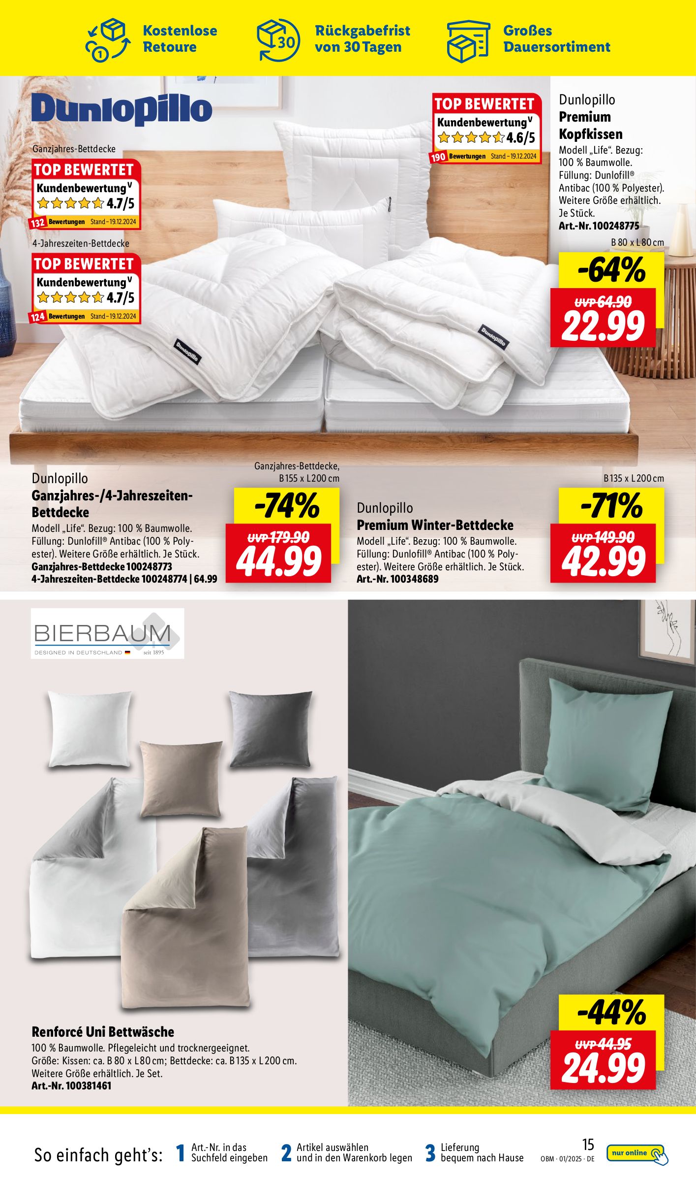 lidl - Lidl.de-Prospekt gültig von 01.01. bis 31.01. - page: 15