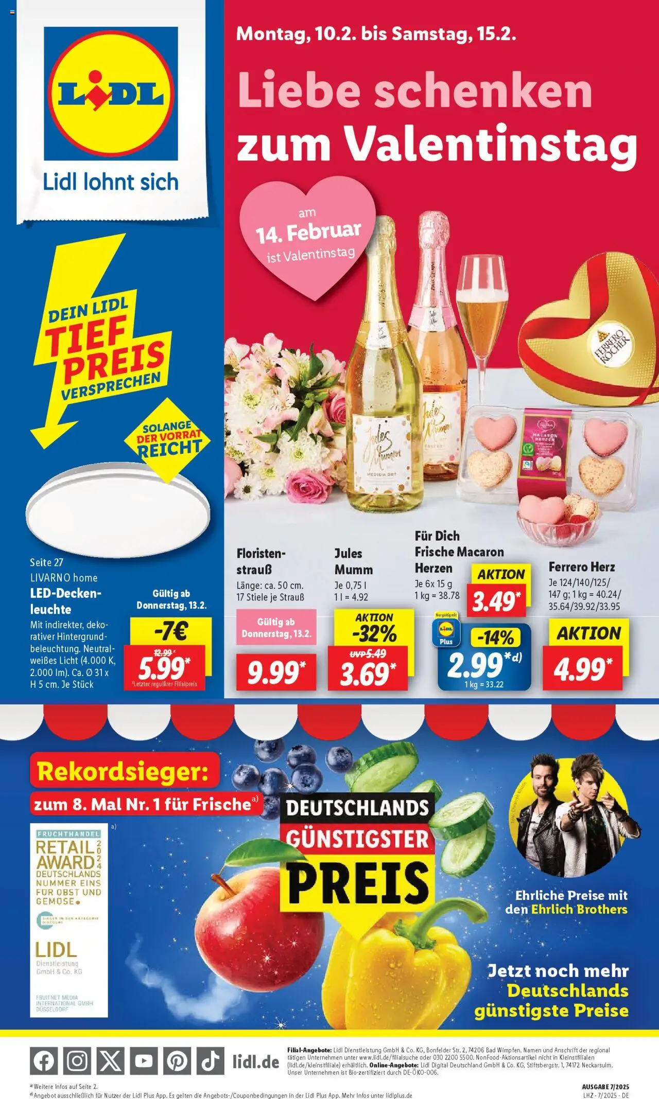 lidl - Lidl Prospekt 10.02.2025 - 15.02.2025