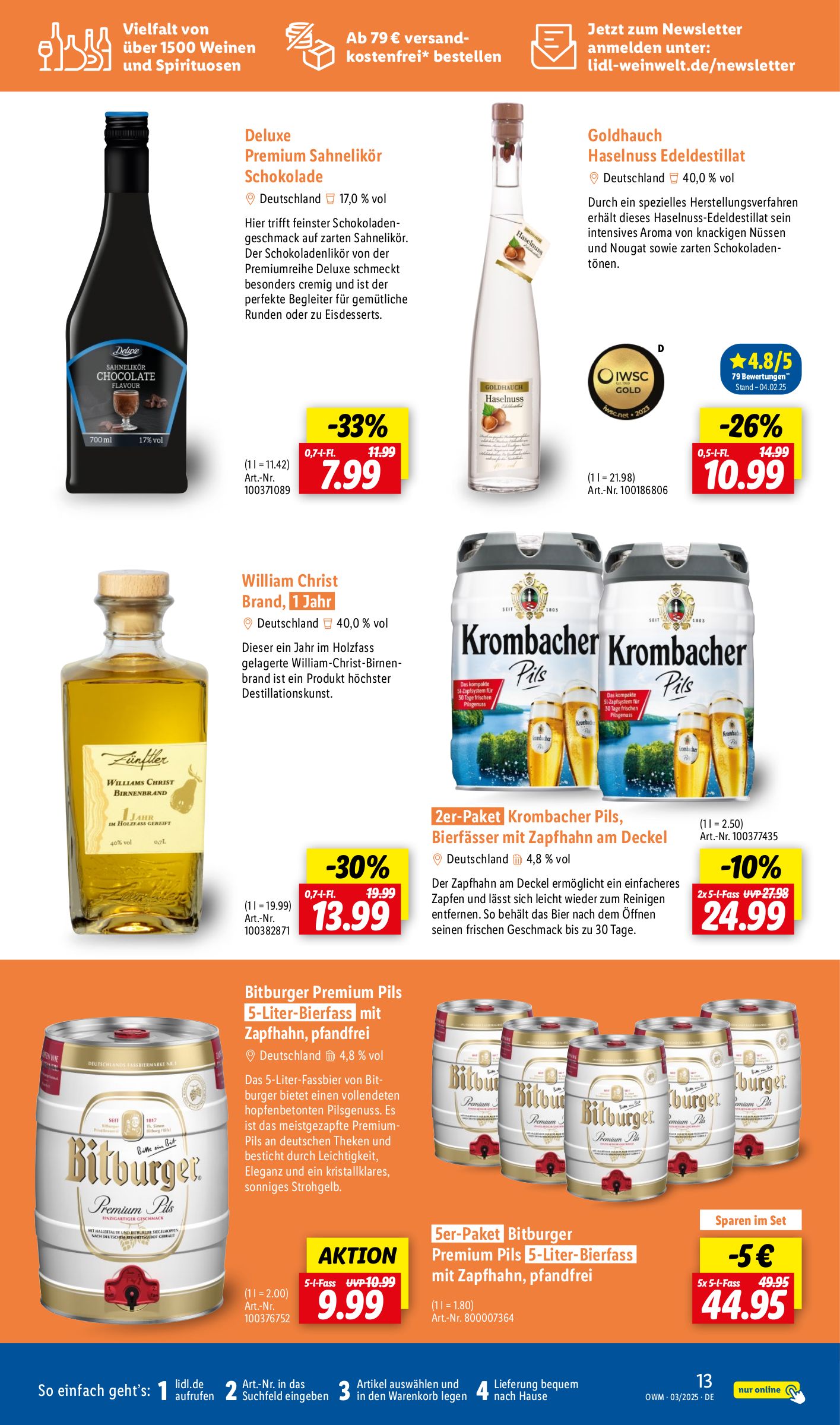 lidl - Lidl - Highlights in der Weinwelt-Prospekt gültig von 01.03. bis 31.03. - page: 13