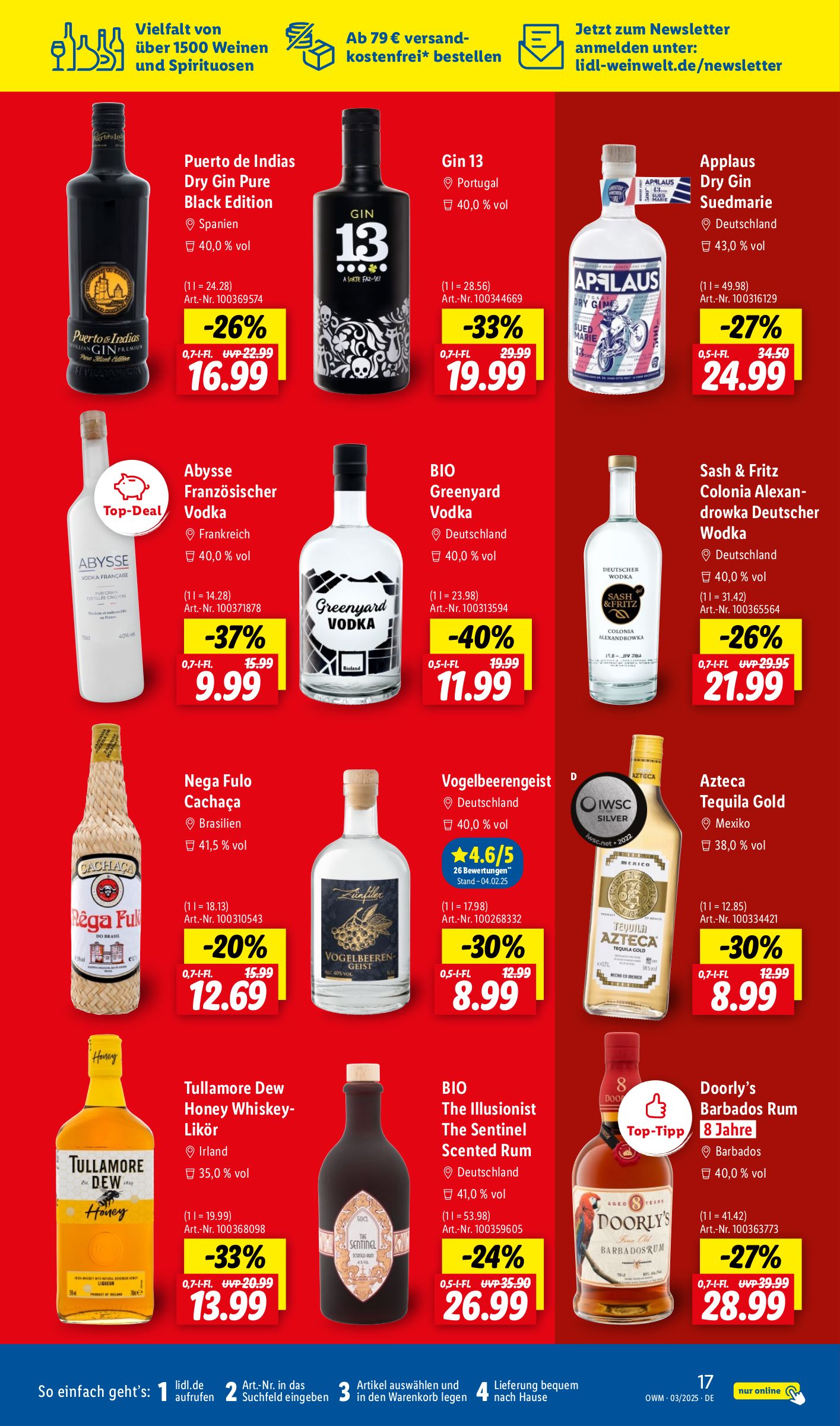 lidl - Lidl - Highlights in der Weinwelt-Prospekt gültig von 01.03. bis 31.03. - page: 17