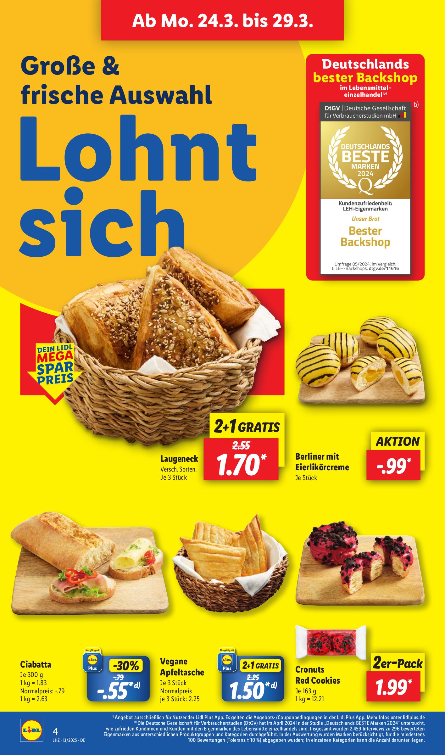 lidl - Lidl-Prospekt gültig von 24.03. bis 29.03. - page: 4 lidl - Lidl-Prospekt gültig von 24.03. bis 29.03. - page: 4