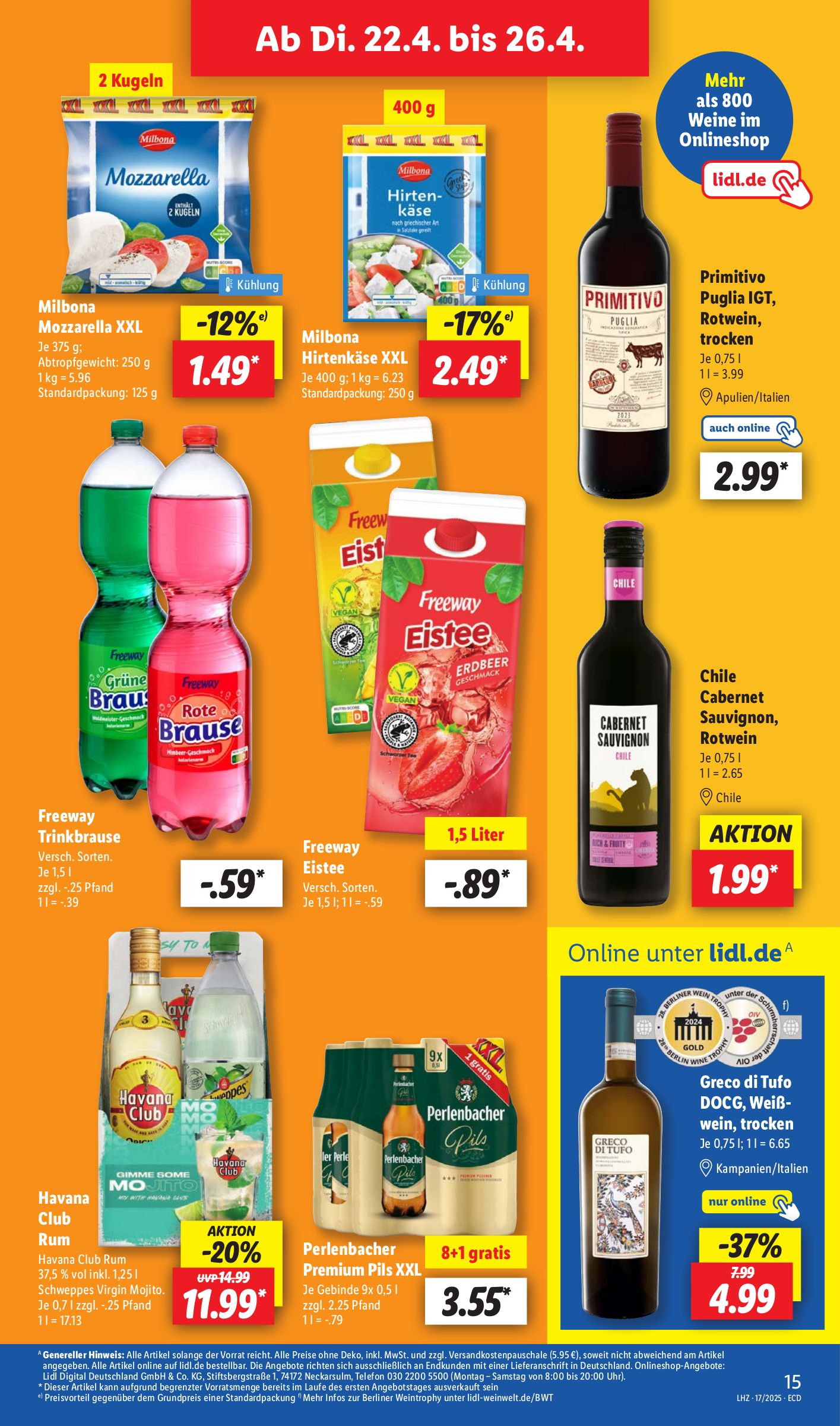 lidl - Lidl-Prospekt gültig von 22.04. bis 26.04. - page: 25 lidl - Lidl-Prospekt gültig von 22.04. bis 26.04. - page: 25