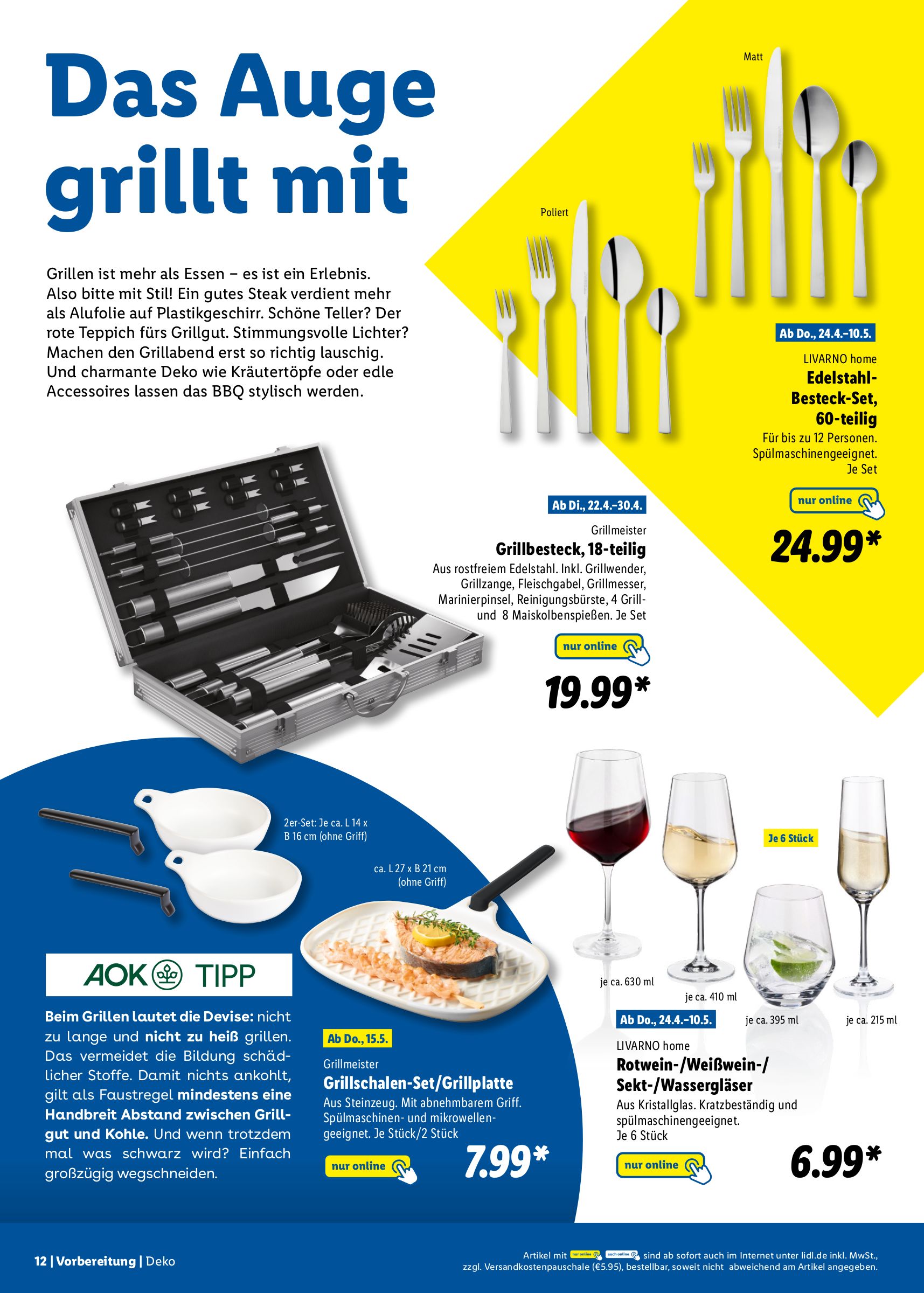 lidl - Lidl - Grillmagazin-Prospekt gültig von 21.04. bis 31.07. - page: 12 lidl - Lidl - Grillmagazin-Prospekt gültig von 21.04. bis 31.07. - page: 12