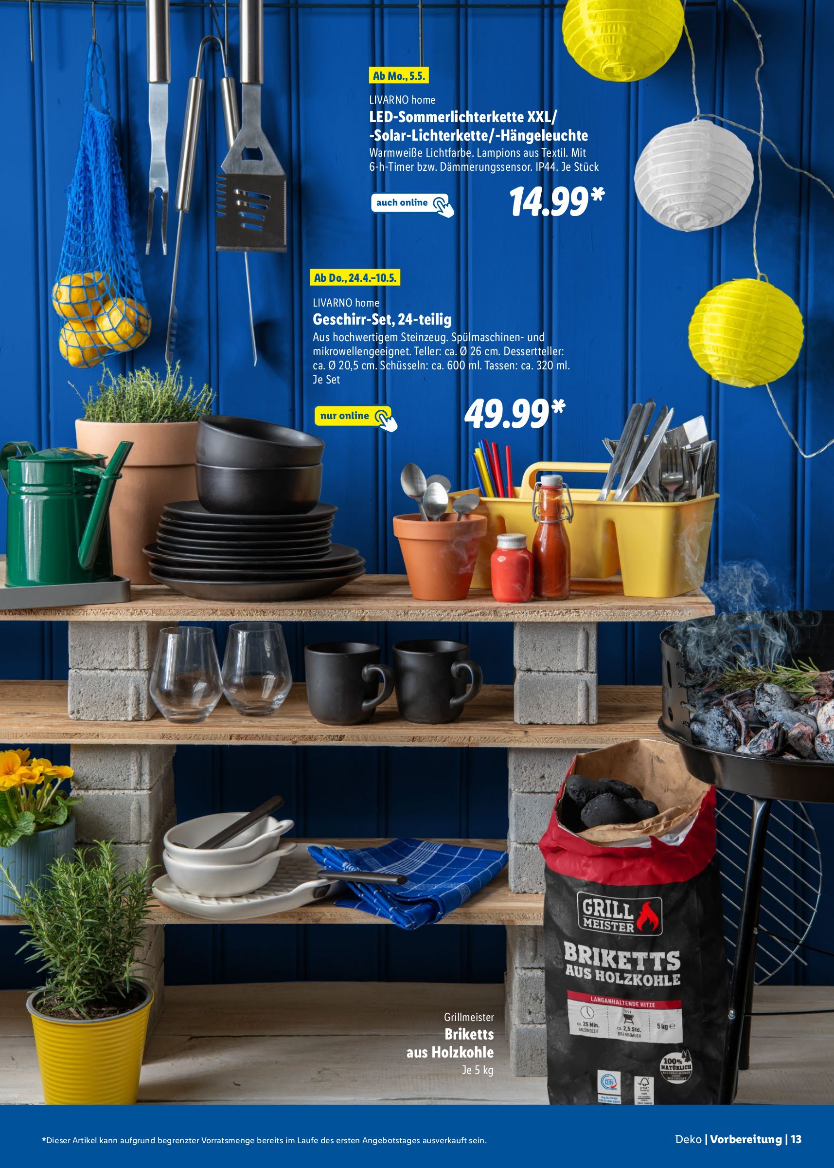 lidl - Lidl - Grillmagazin-Prospekt gültig von 21.04. bis 31.07. - page: 13 lidl - Lidl - Grillmagazin-Prospekt gültig von 21.04. bis 31.07. - page: 13