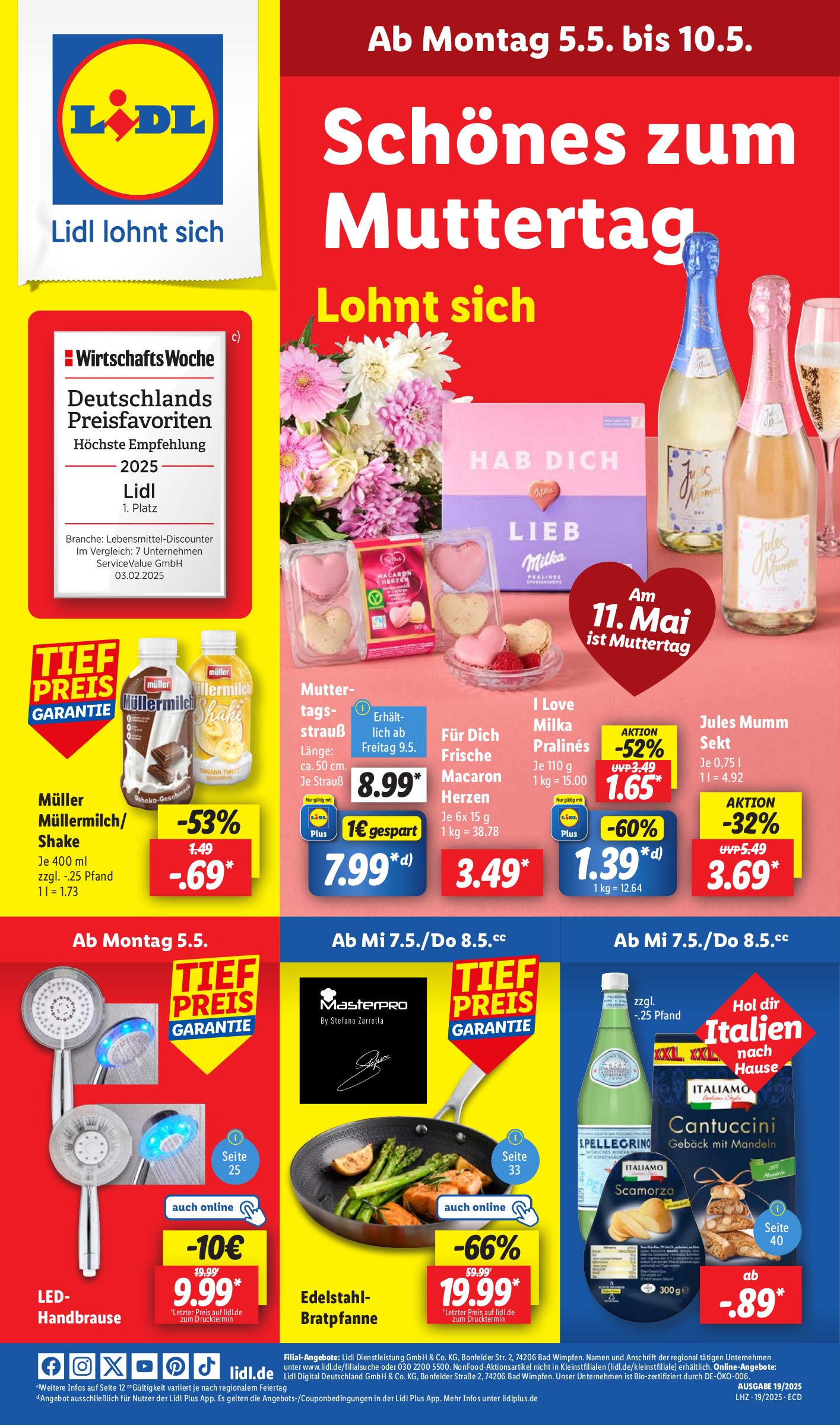 lidl - Lidl-Prospekt gültig von 05.05. bis 10.05. - page: 1 lidl - Lidl-Prospekt gültig von 05.05. bis 10.05. - page: 1