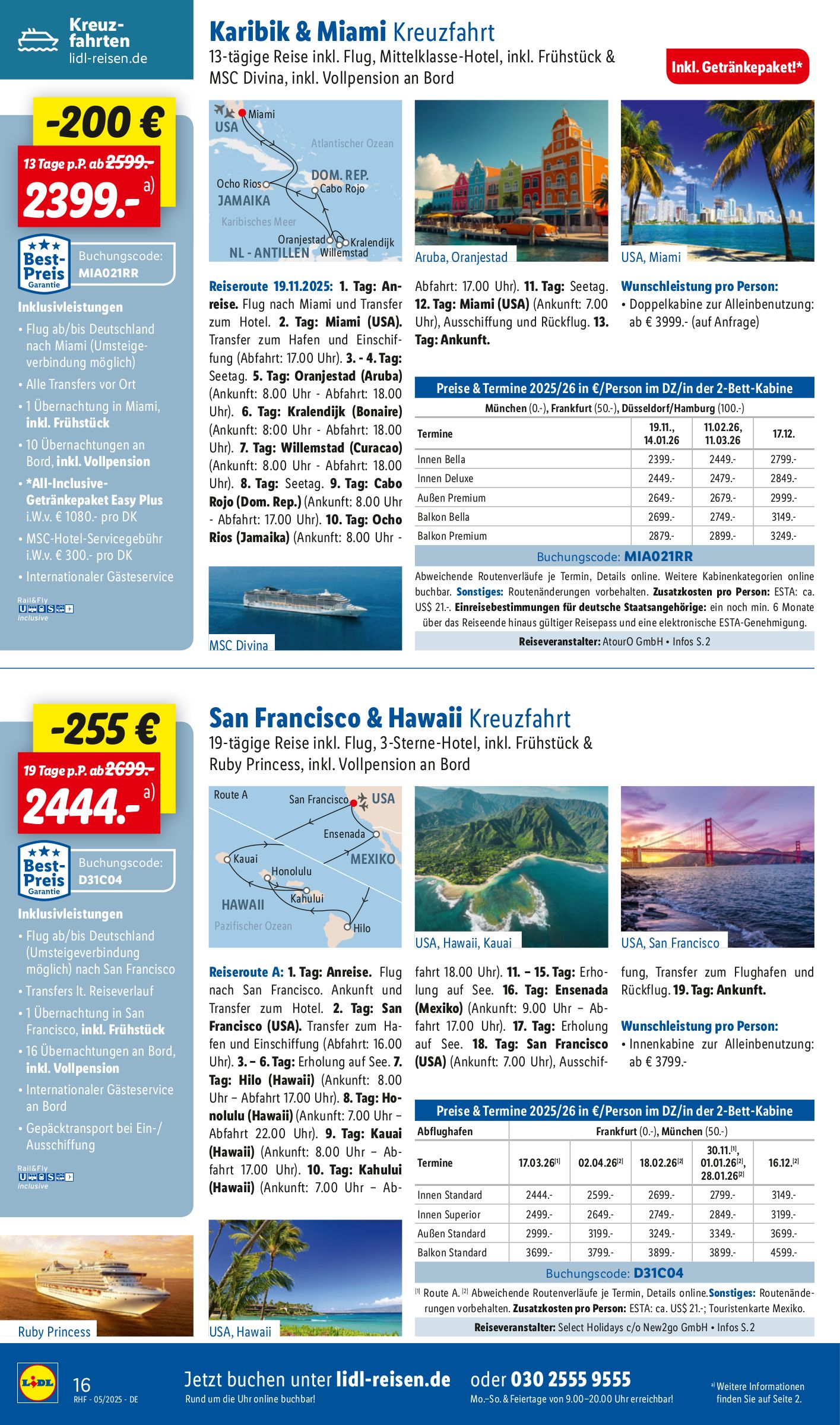 lidl - Lidl-reisen.de-Prospekt gültig von 29.04. bis 12.05. - page: 16