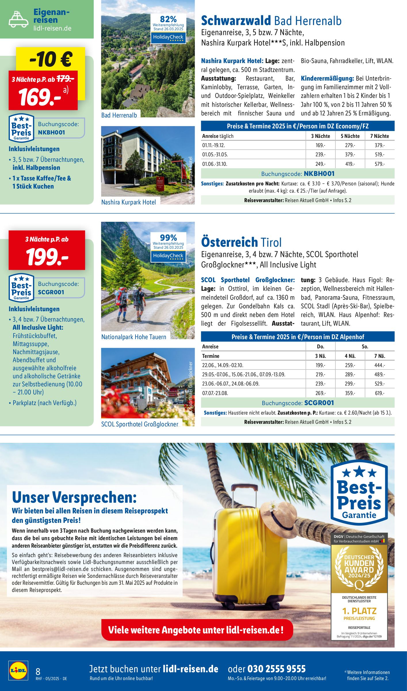 lidl - Lidl-reisen.de-Prospekt gültig von 29.04. bis 12.05. - page: 8