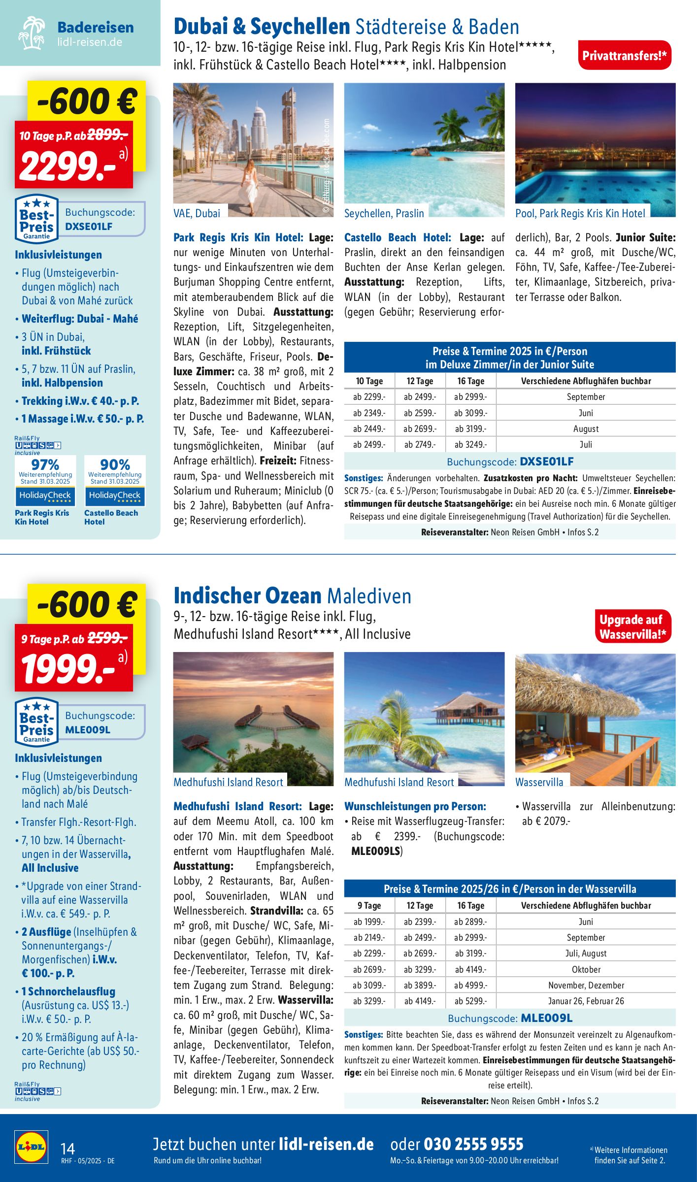 lidl - Lidl-reisen.de-Prospekt gültig von 29.04. bis 12.05. - page: 14