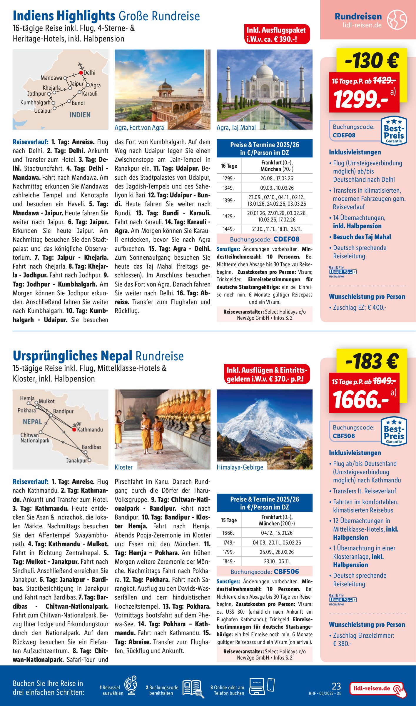 lidl - Lidl-reisen.de-Prospekt gültig von 29.04. bis 12.05. - page: 23