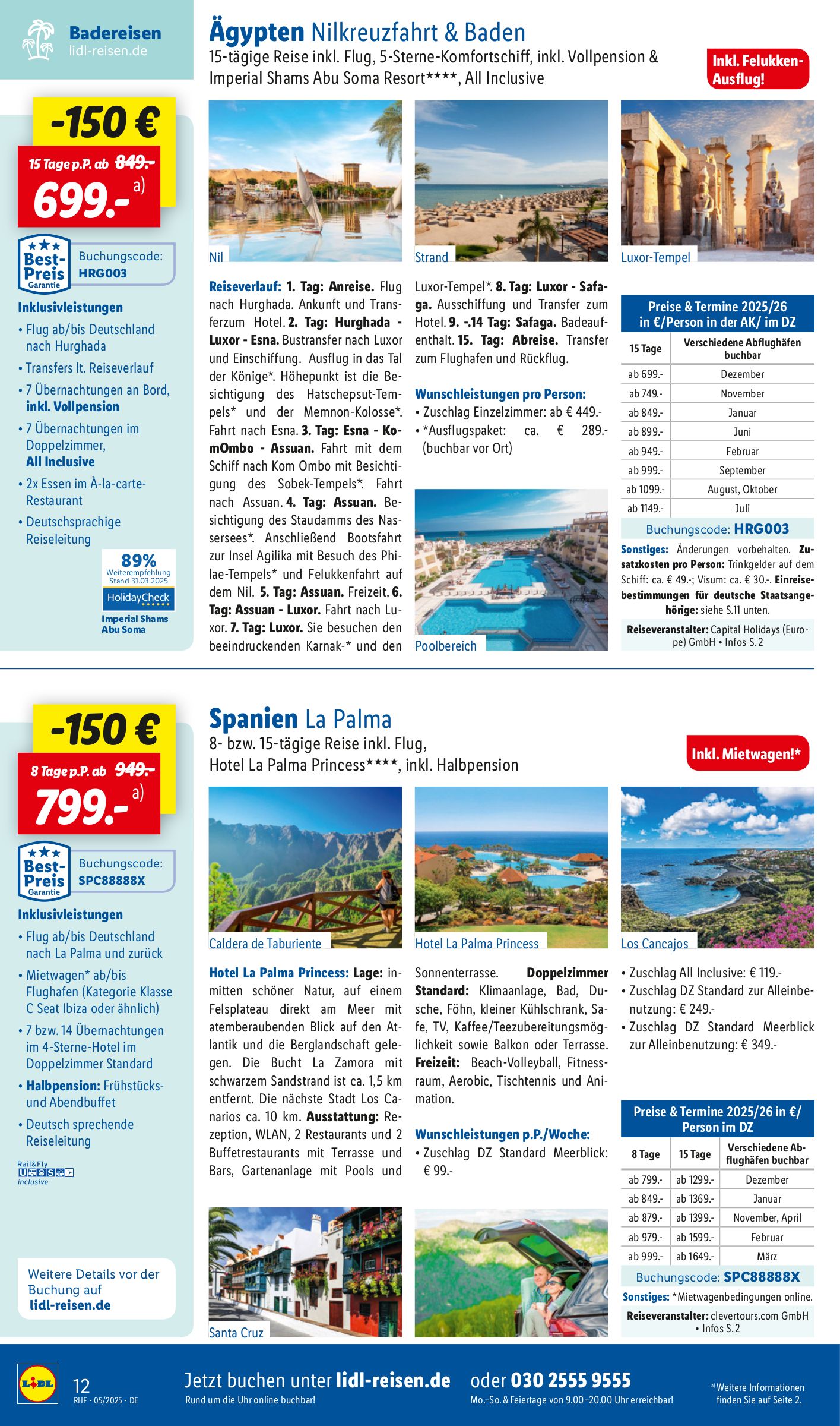 lidl - Lidl-reisen.de-Prospekt gültig von 29.04. bis 12.05. - page: 12